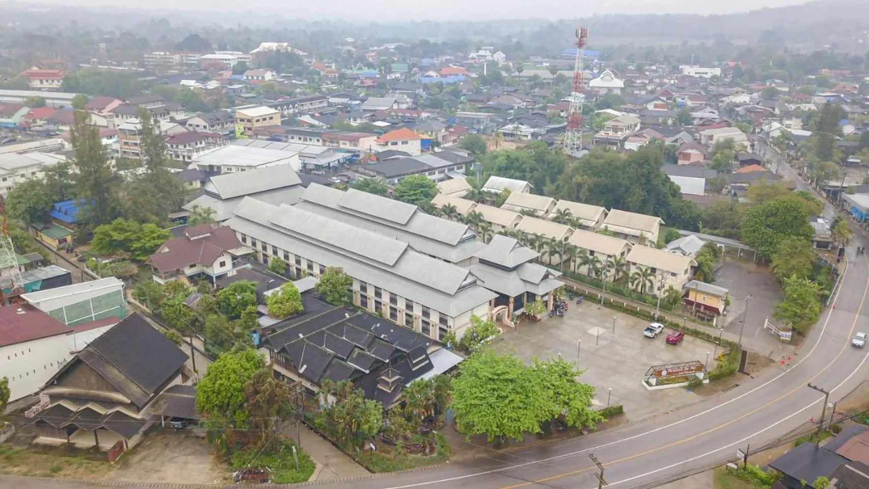 Bird's eye view in Peacock De Pai Hotel