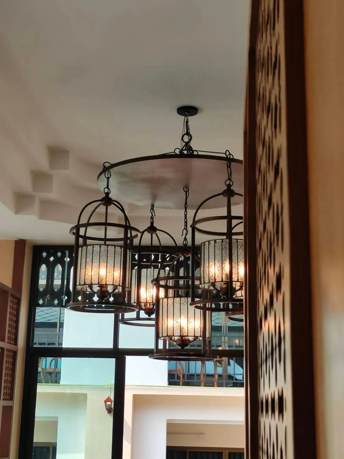 Decorative detail in Peacock De Pai Hotel