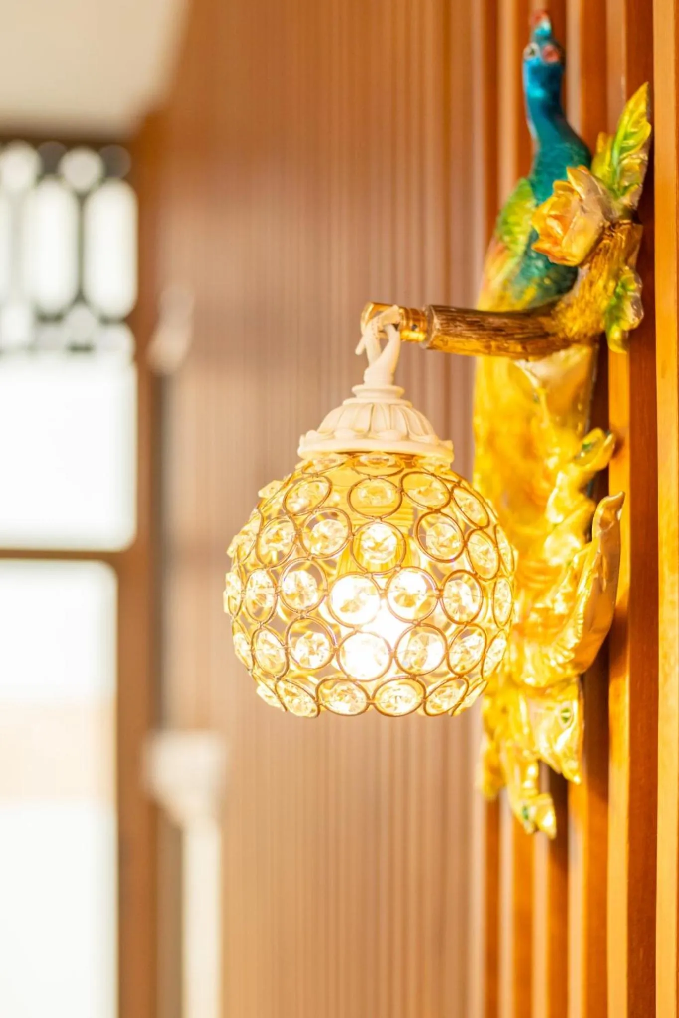 Decorative detail in Peacock De Pai Hotel