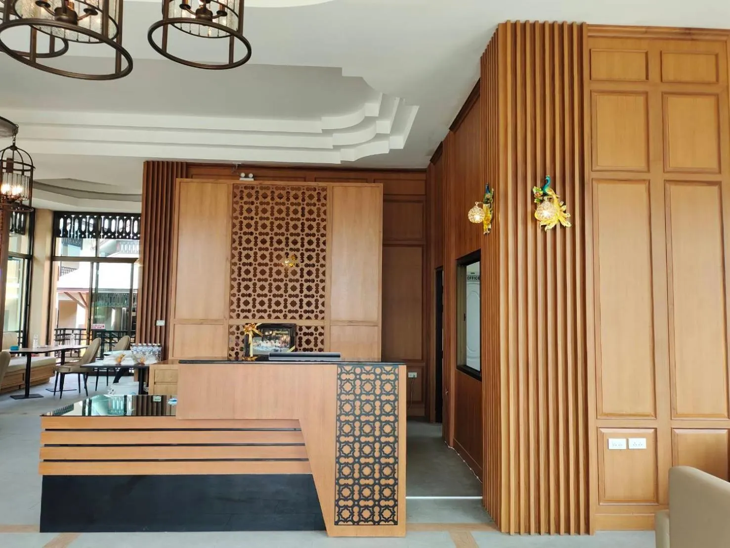 Lobby or reception in Peacock De Pai Hotel