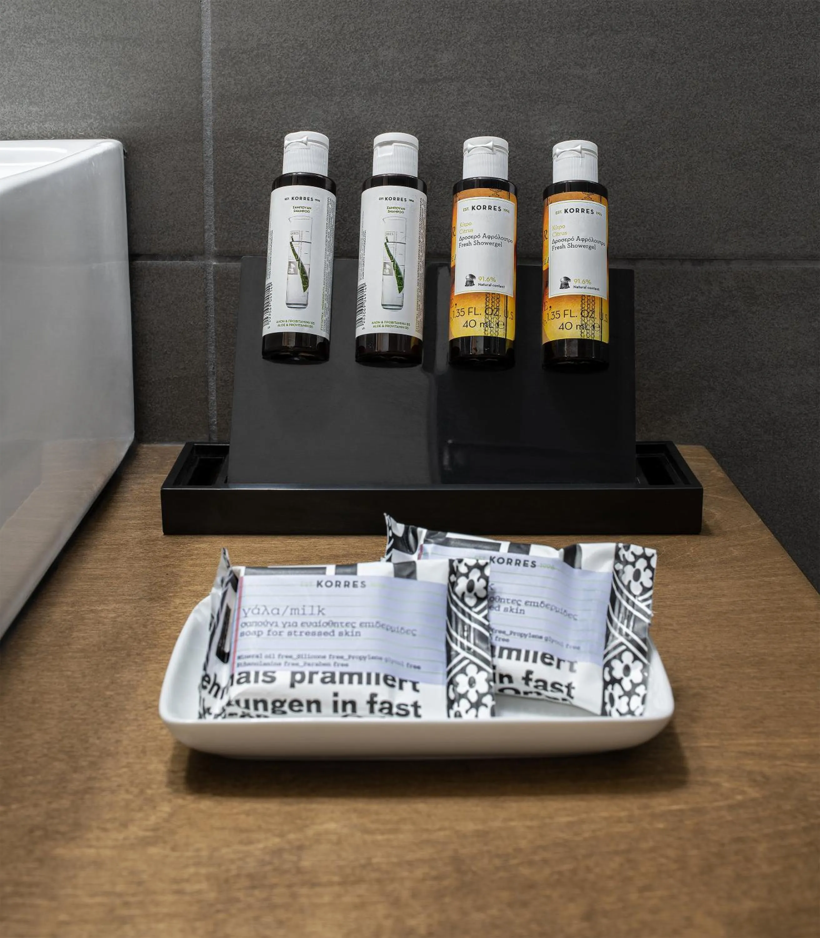 Shower in Sea View Hotel & Apartments