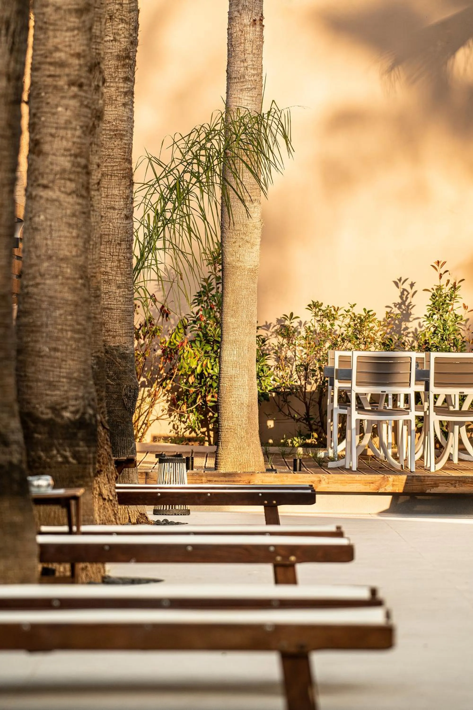 Patio in Sea View Hotel & Apartments