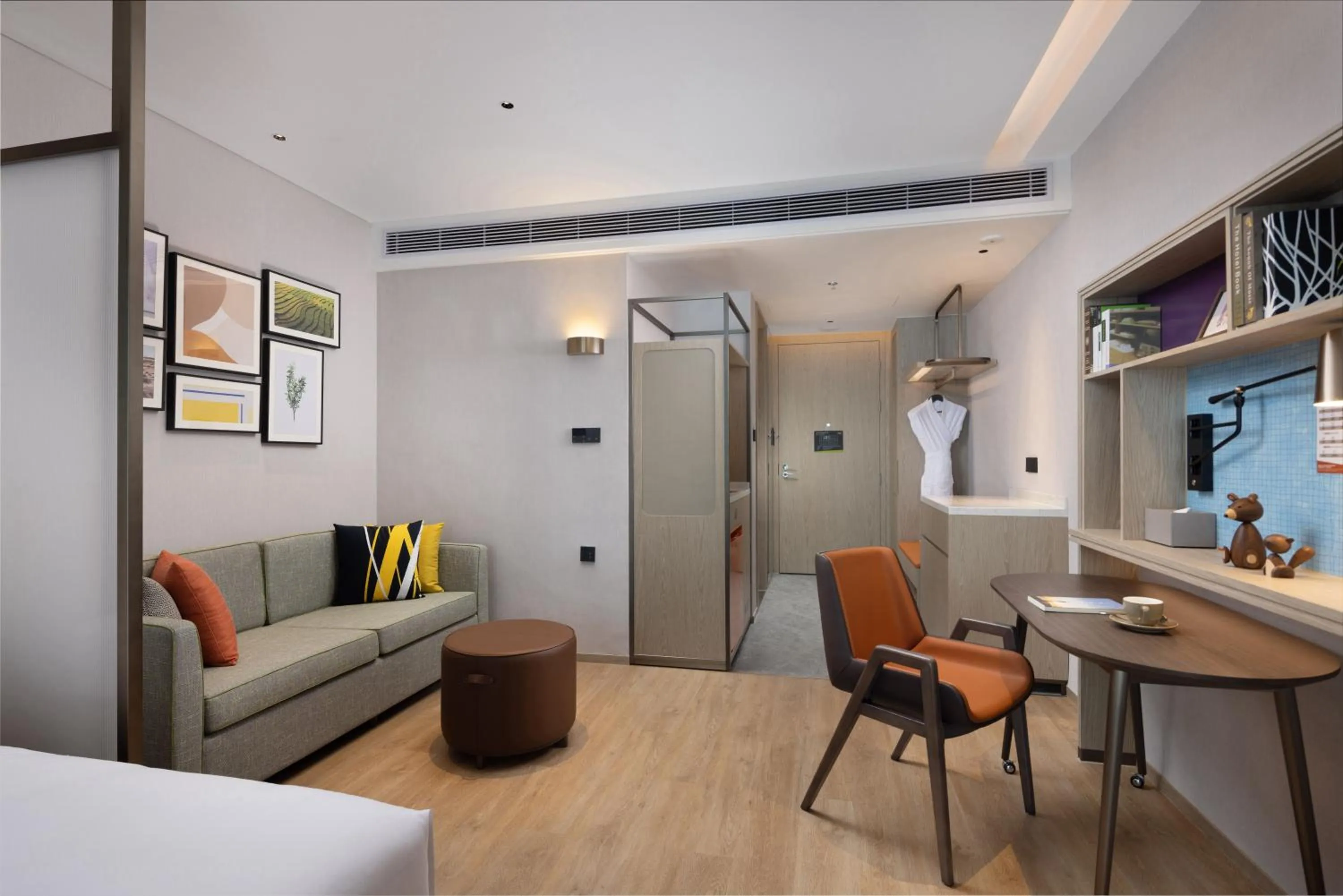 Bed in Home2 Suites by Hilton Guiyang Nanming Jiyuan