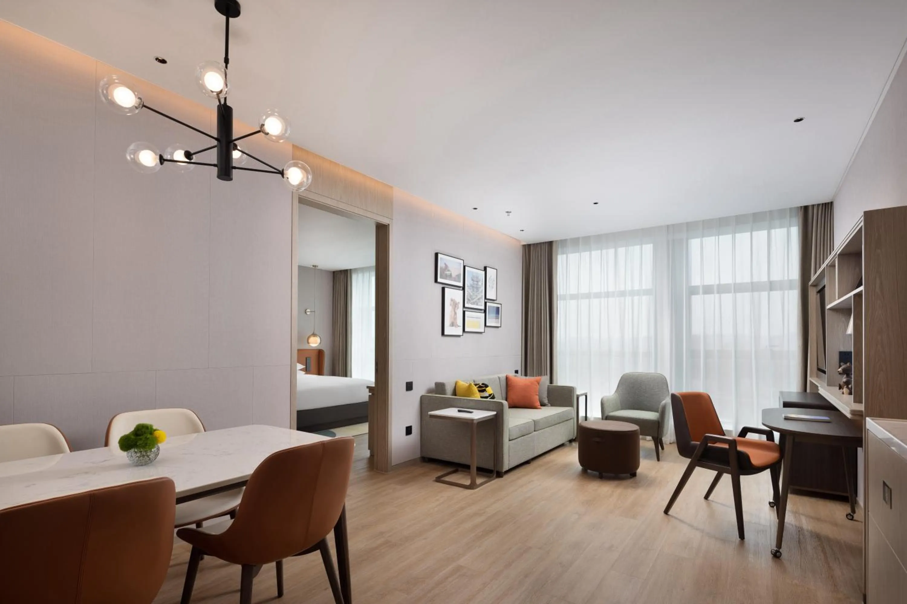 Living room in Home2 Suites by Hilton Guiyang Nanming Jiyuan