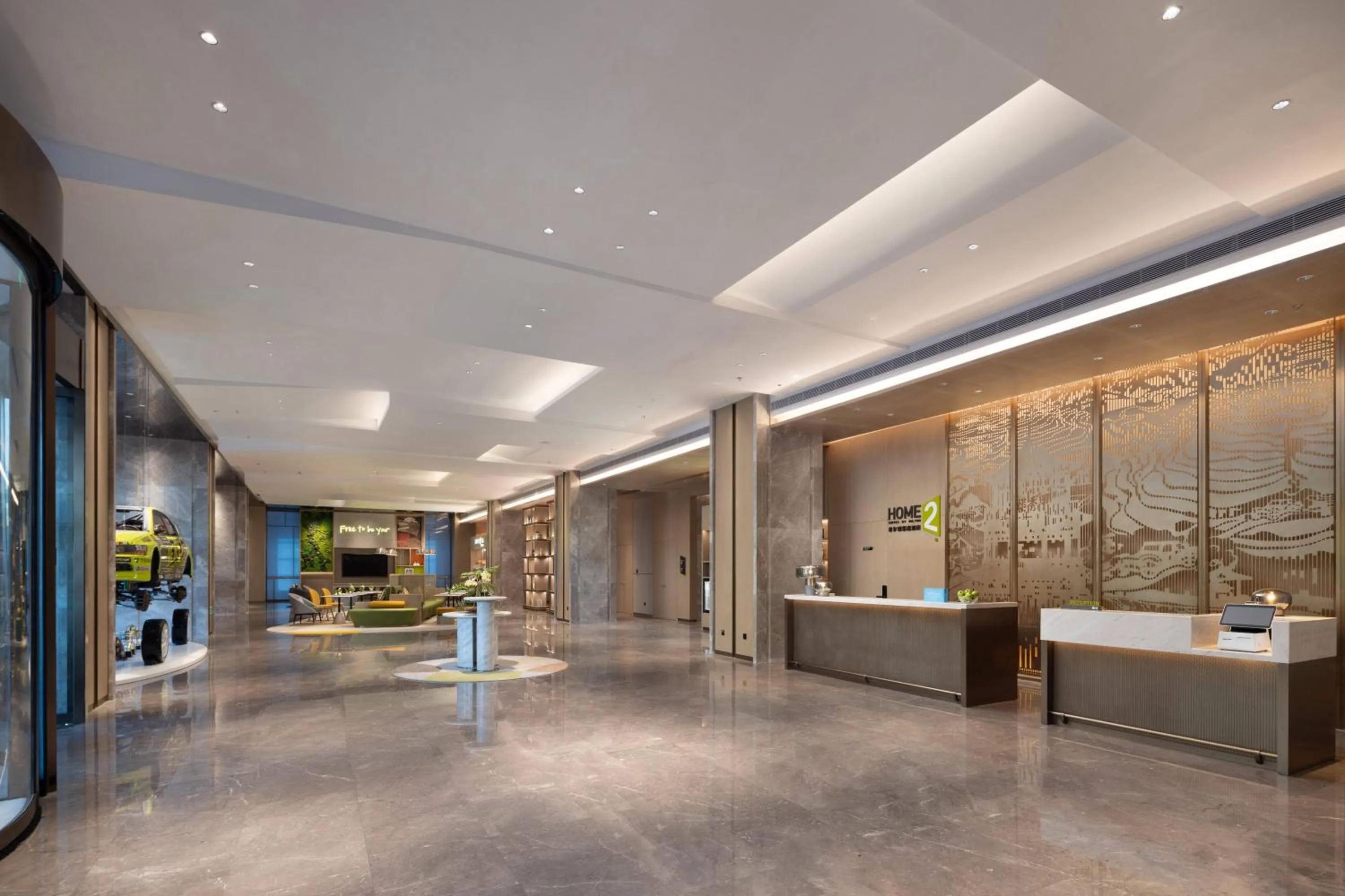 Lobby or reception in Home2 Suites by Hilton Guiyang Nanming Jiyuan