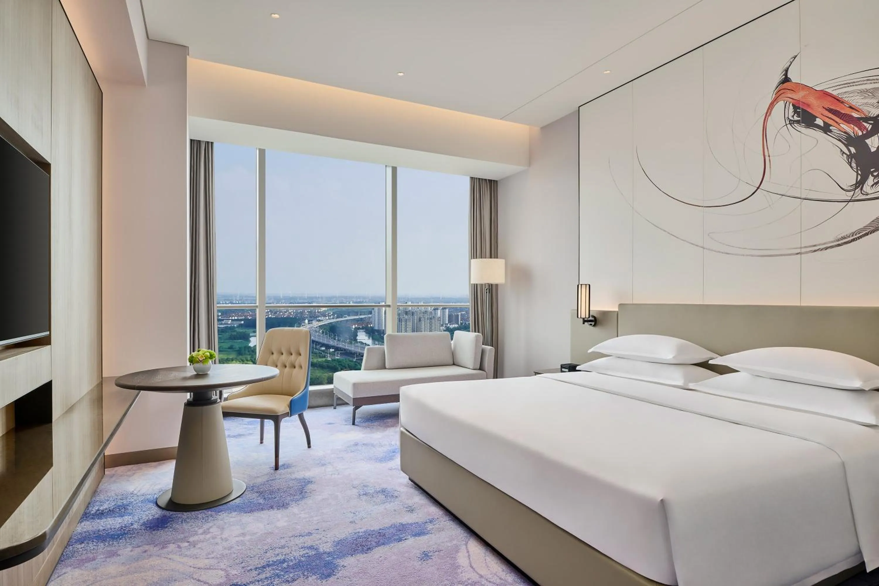 Bedroom, Bed in Hotel Nikko Changshu