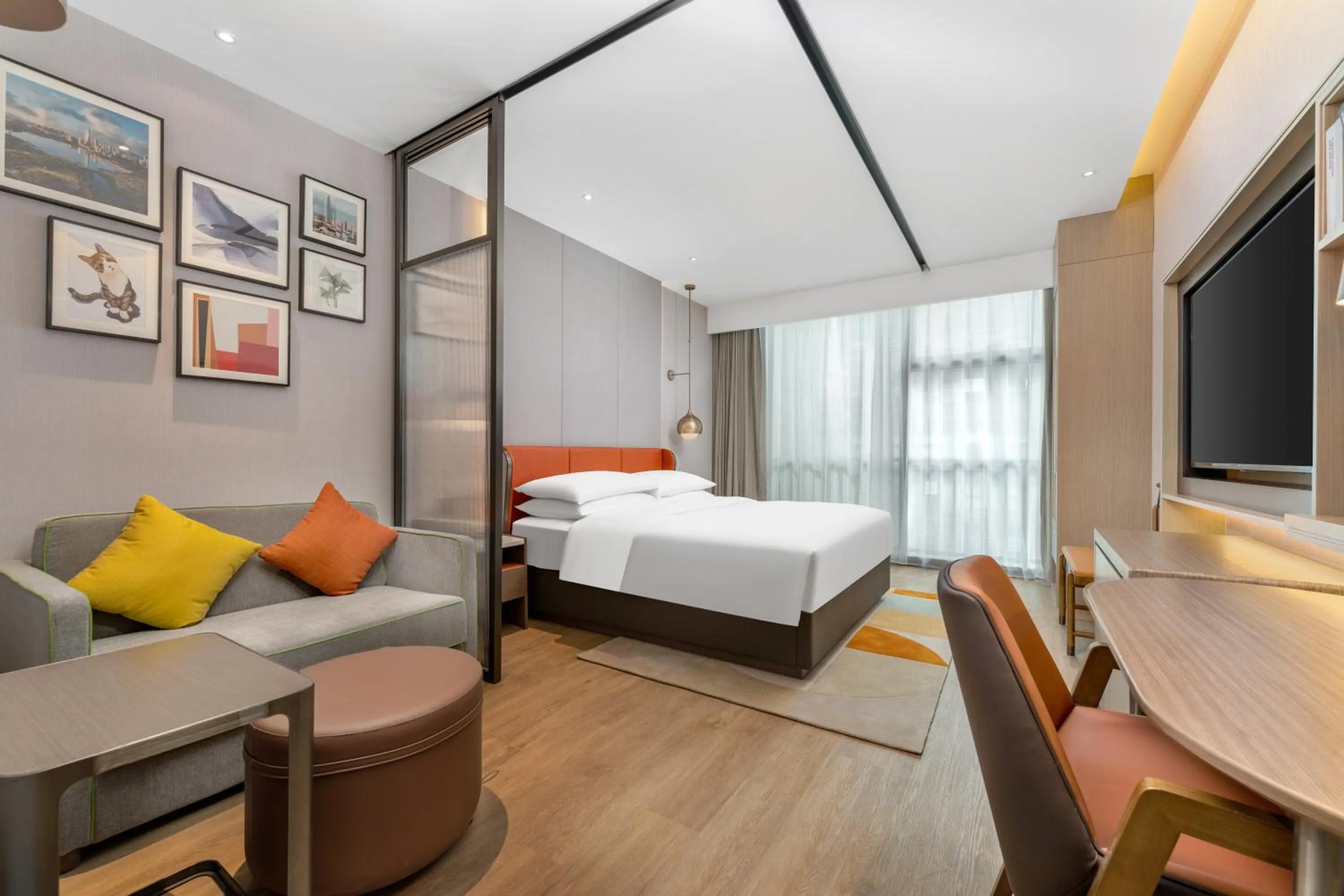 Bedroom, Bed in Home2 Suites by Hilton Shenzhen Nanshan Science & Technology Park