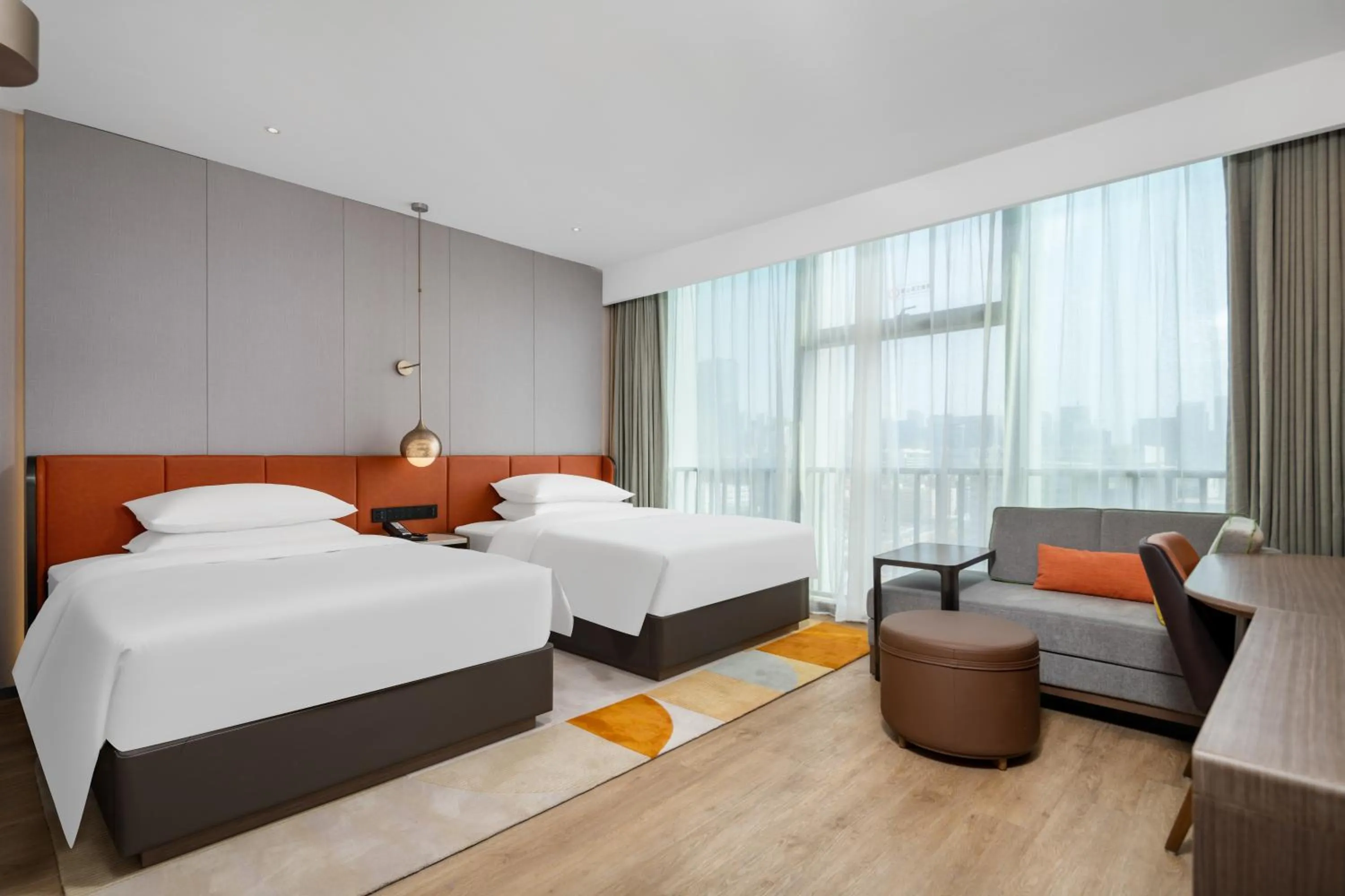 Bed in Home2 Suites by Hilton Shenzhen Nanshan Science & Technology Park