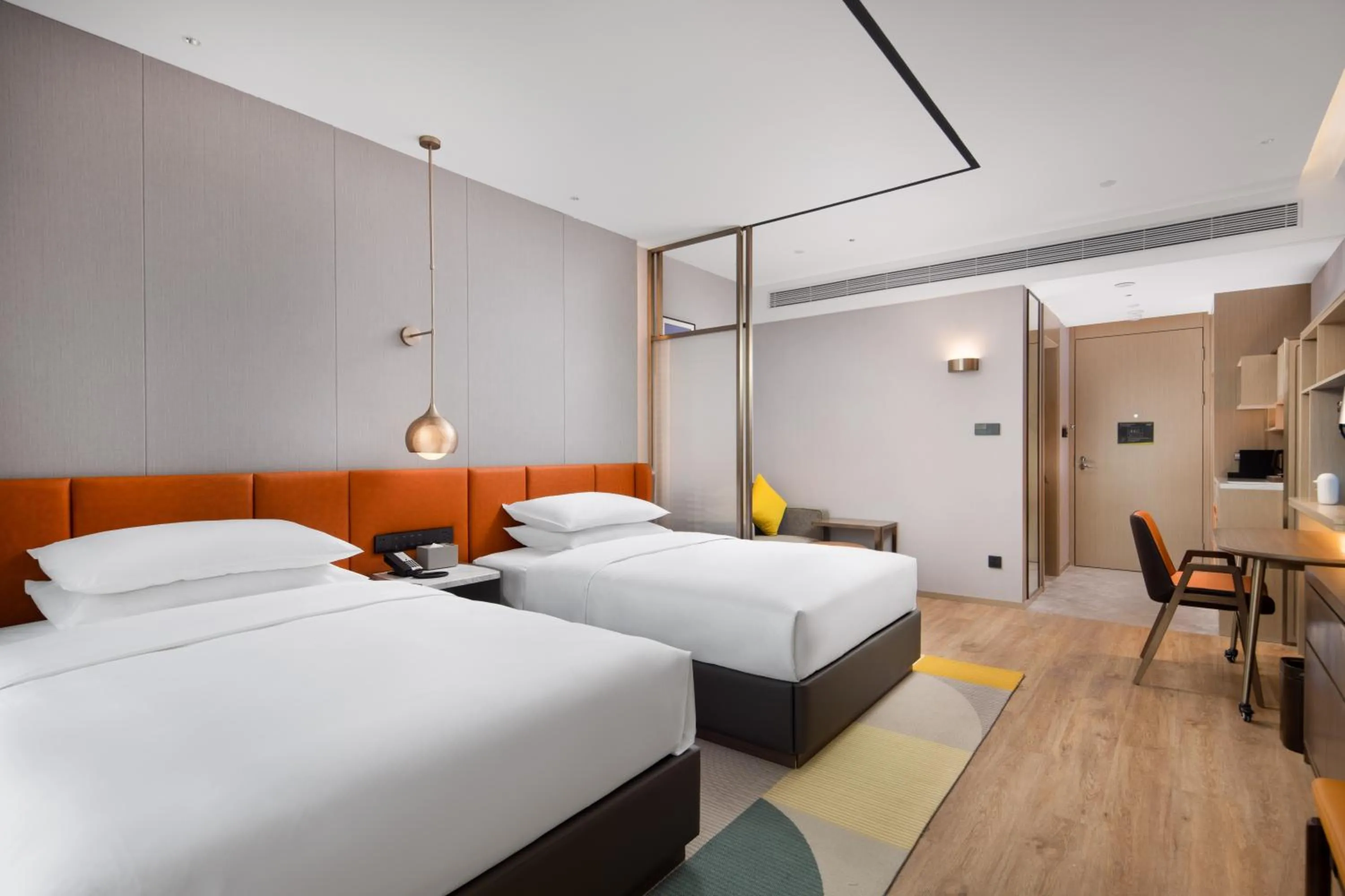 Bedroom in Home2 Suites By Hilton Wuhan Xudong