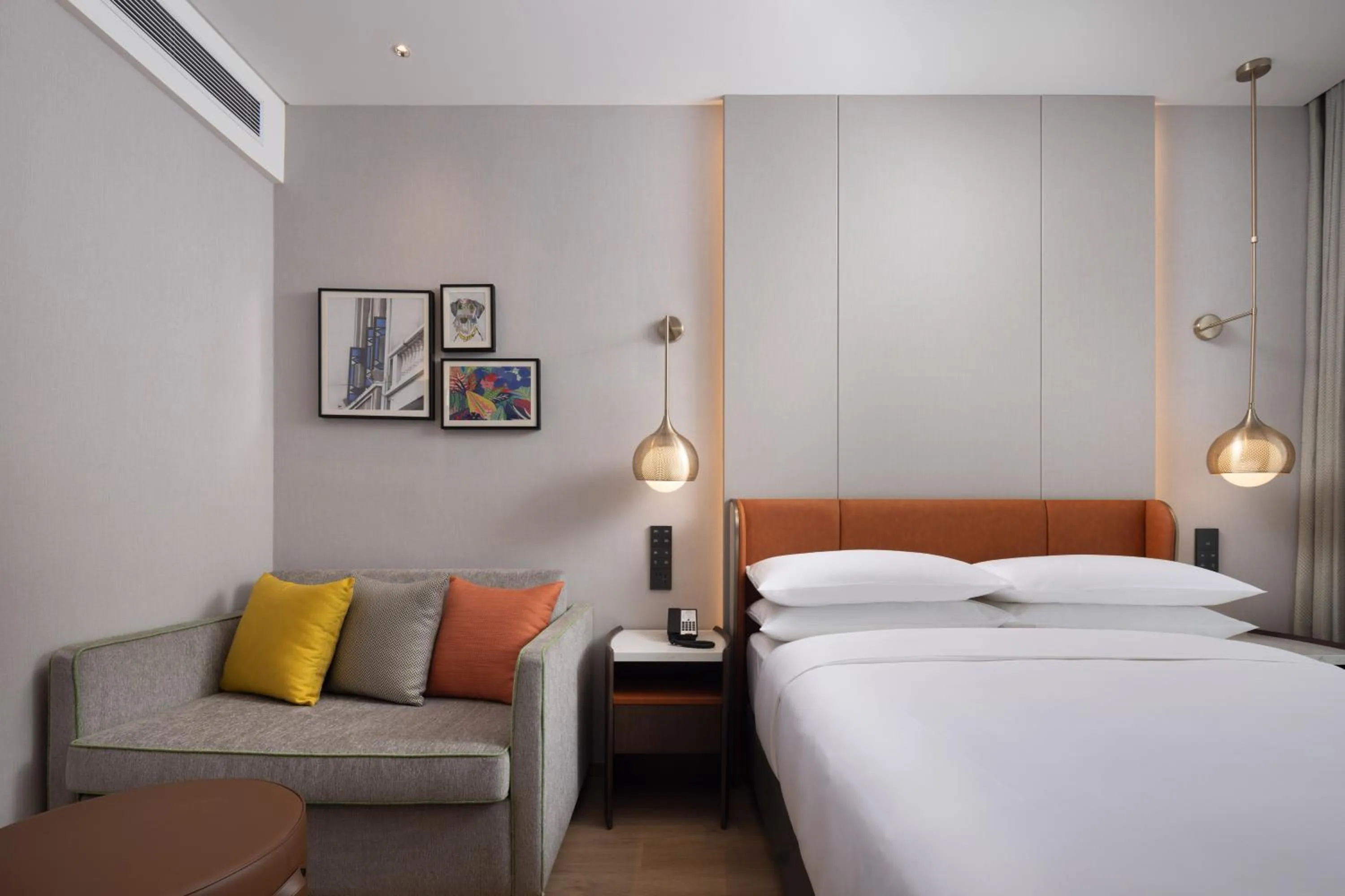 Bed in Home2 Suites By Hilton Foshan Jiujiang