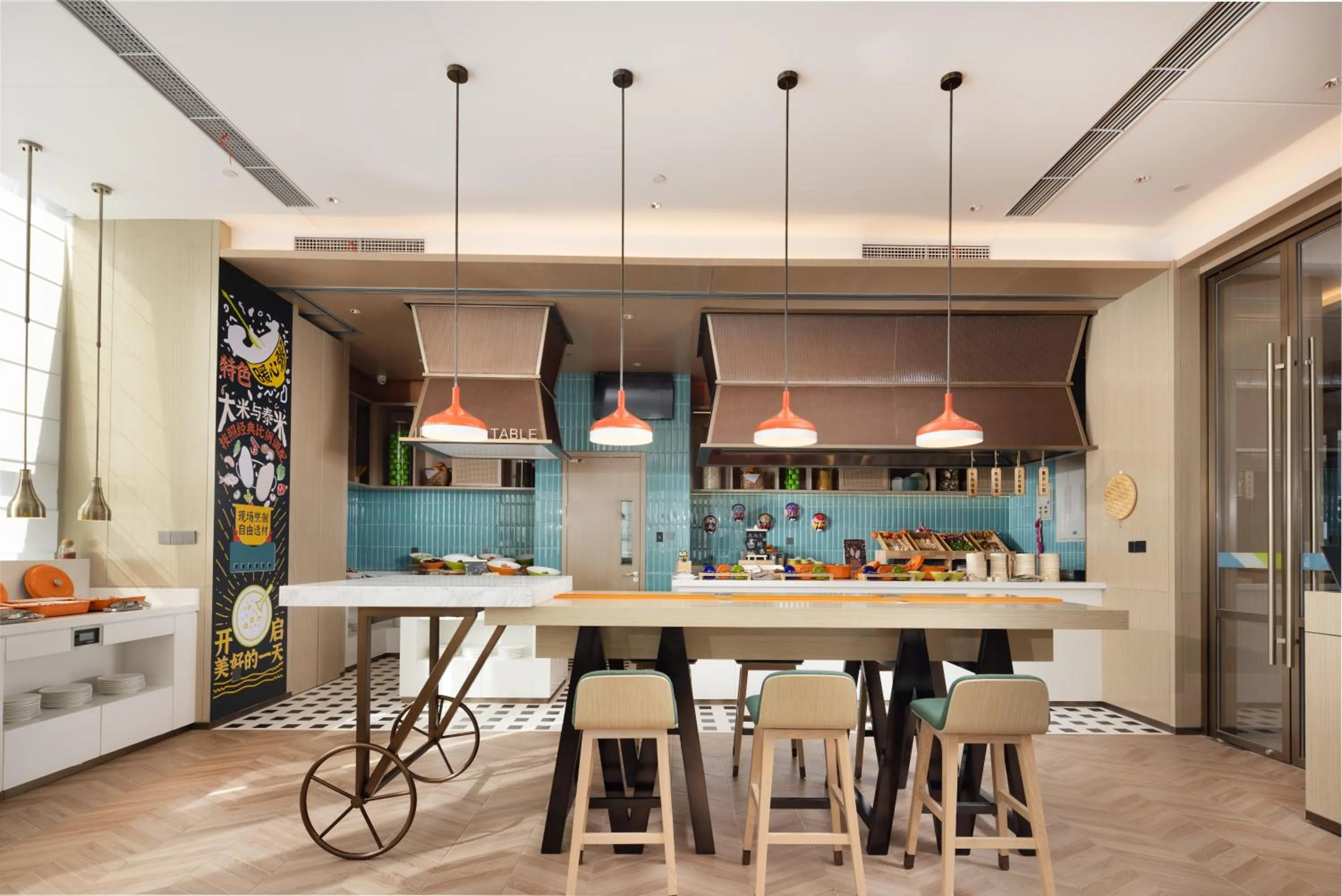 Restaurant/places to eat in Home2 Suites by Hilton Beijing Shunyi