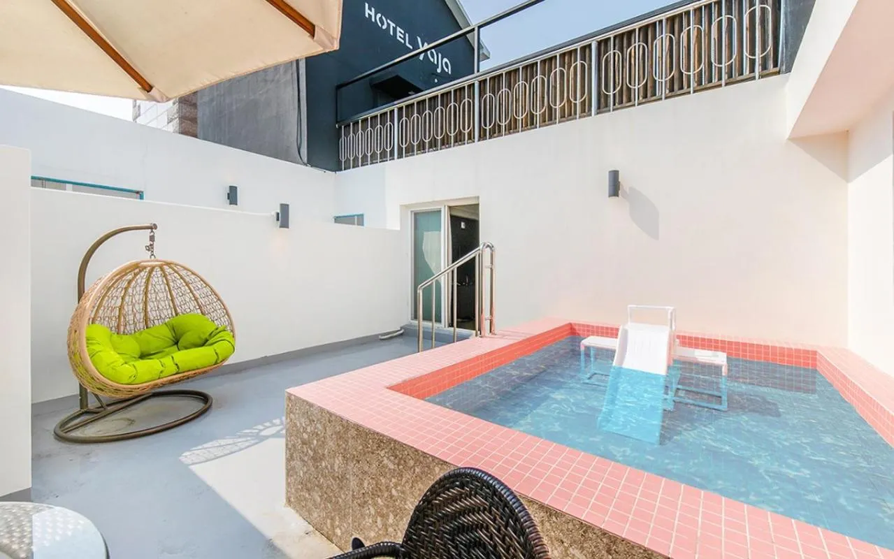 Pool view in YAJA Hotel Tongyeong Ferry Terminal Branch