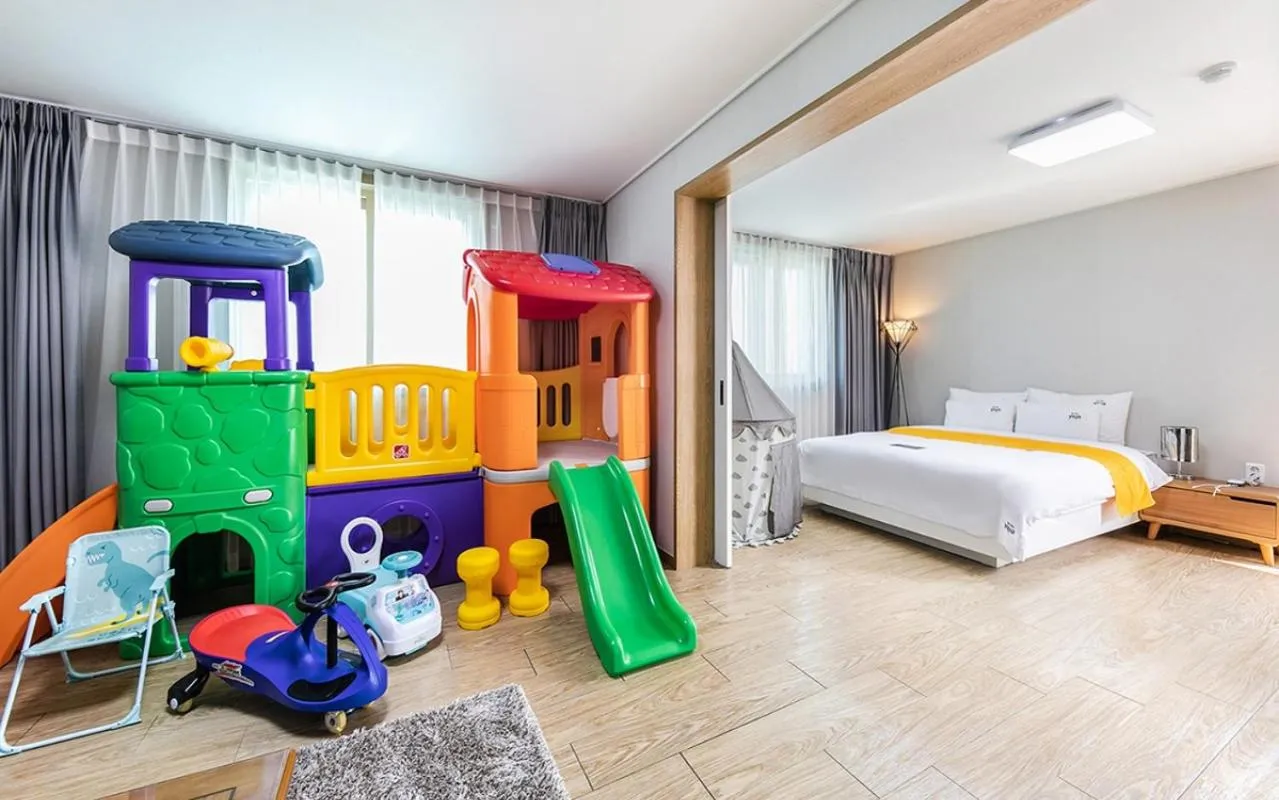 Bed in YAJA Hotel Tongyeong Ferry Terminal Branch