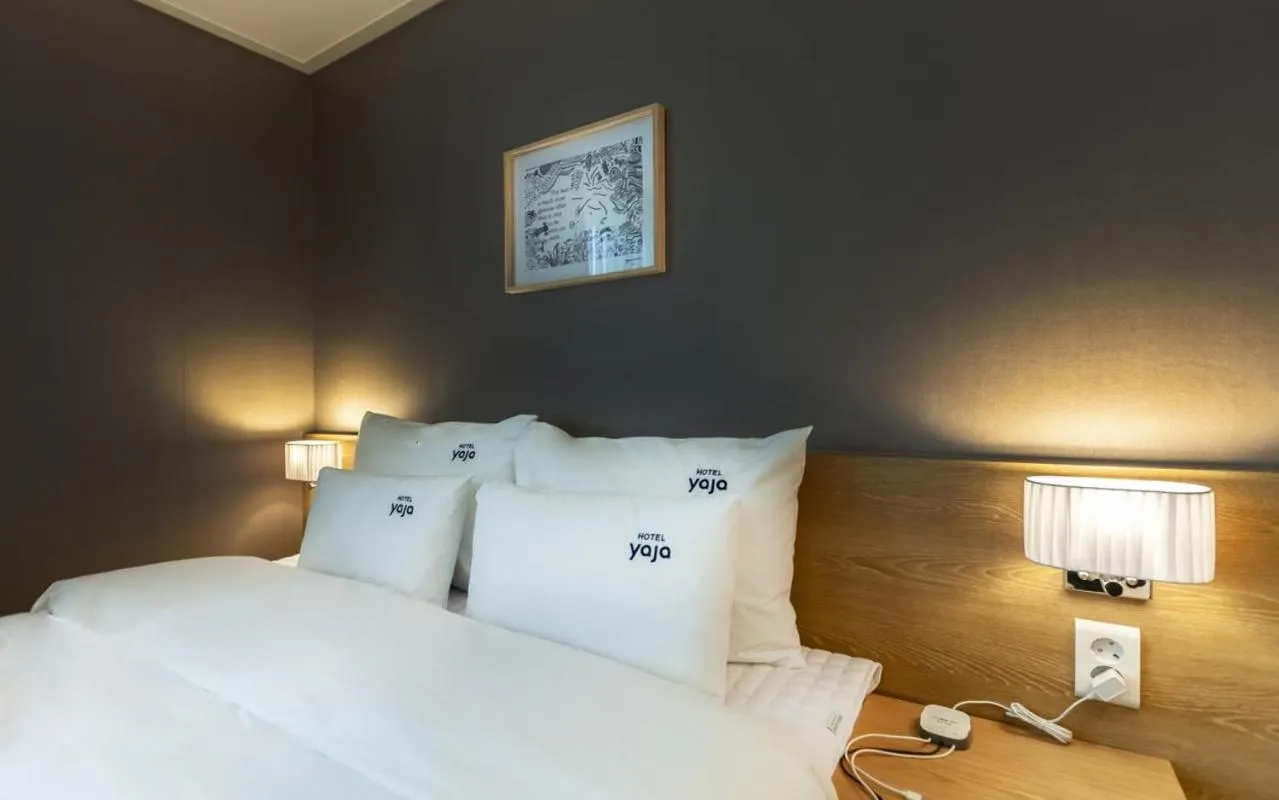 Bed in YAJA Hotel Tongyeong Ferry Terminal Branch