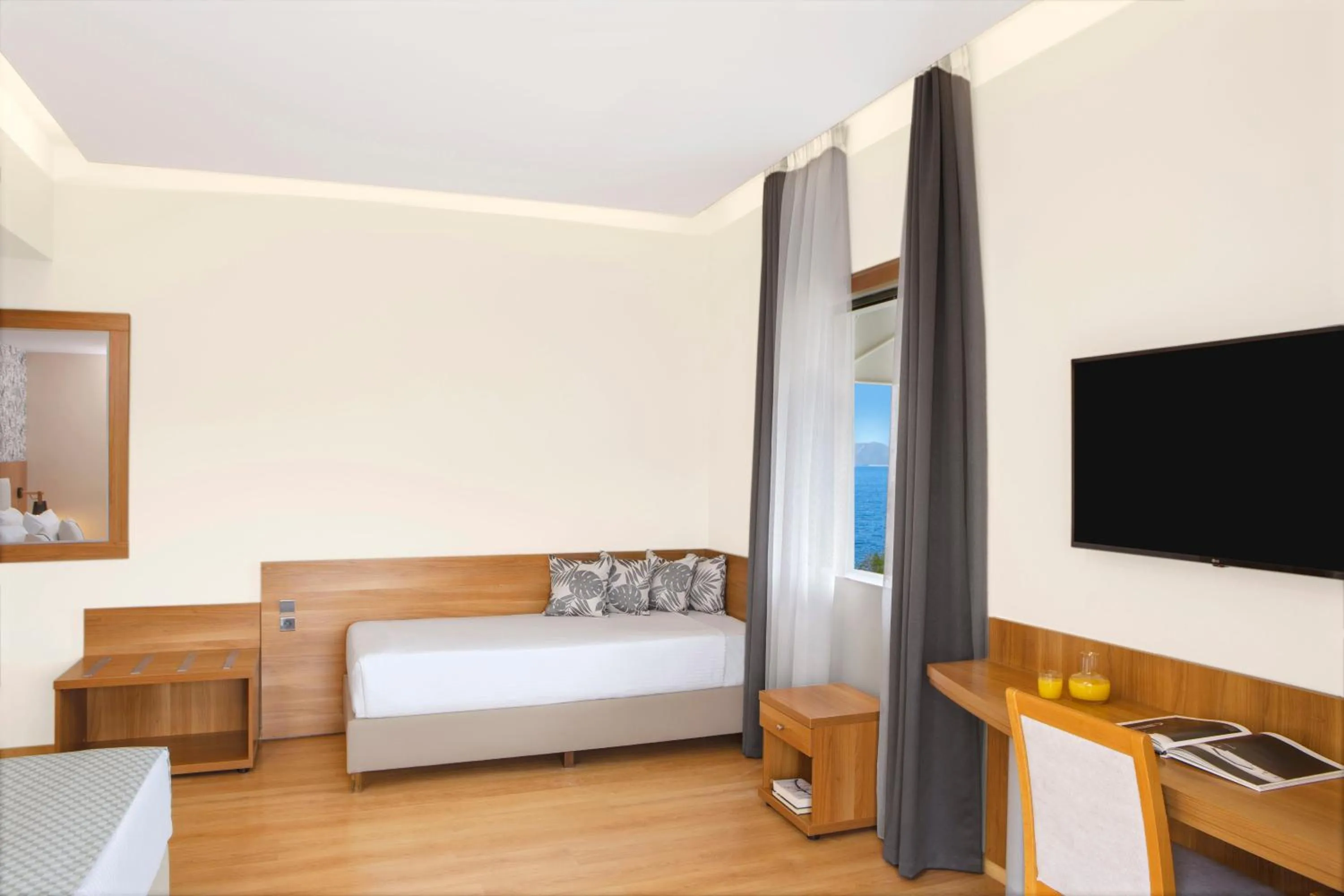 TV and multimedia, Bed in Zeus Essence Ramada by Wyndham Athens