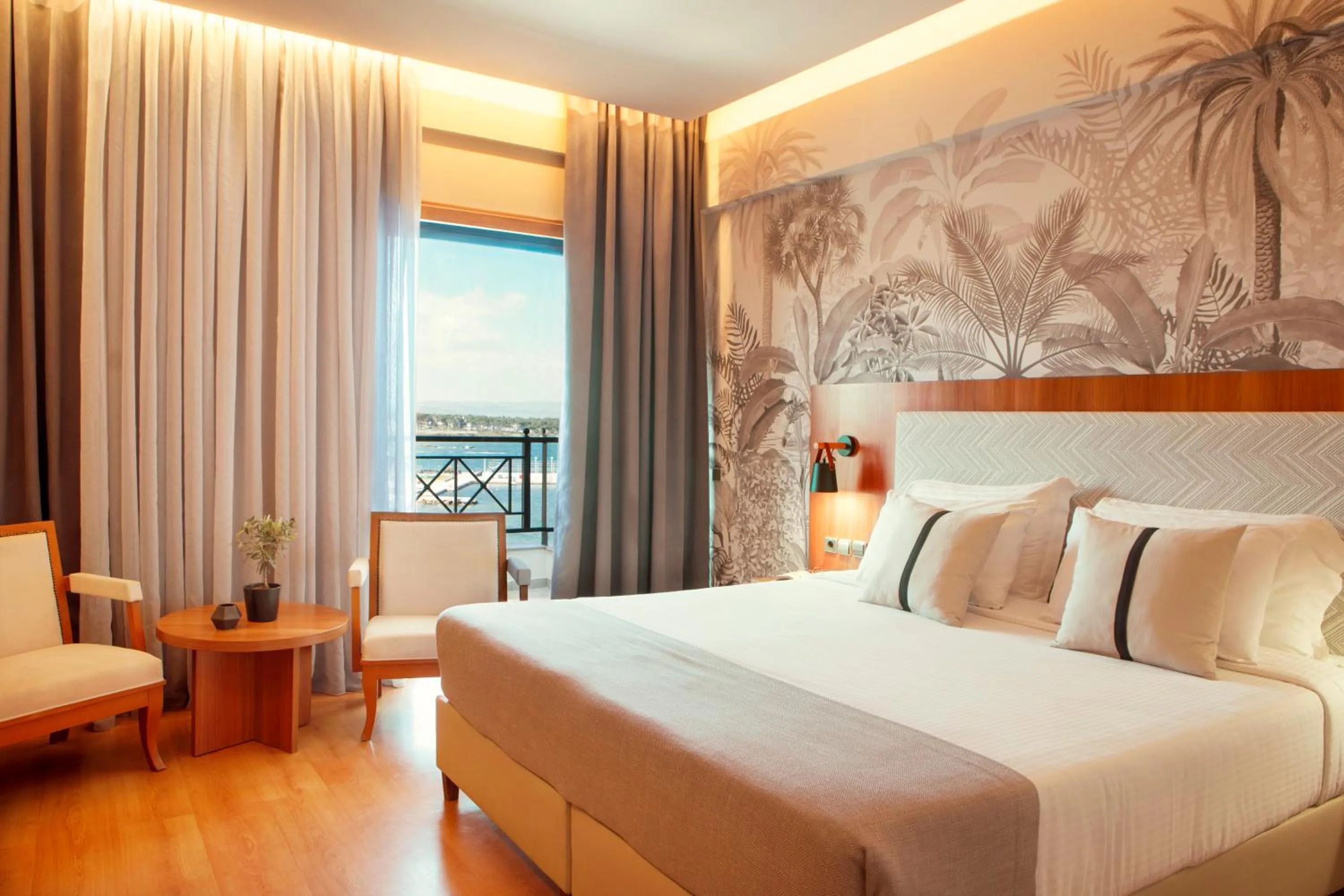 Bedroom, Bed in Zeus Essence Ramada by Wyndham Athens