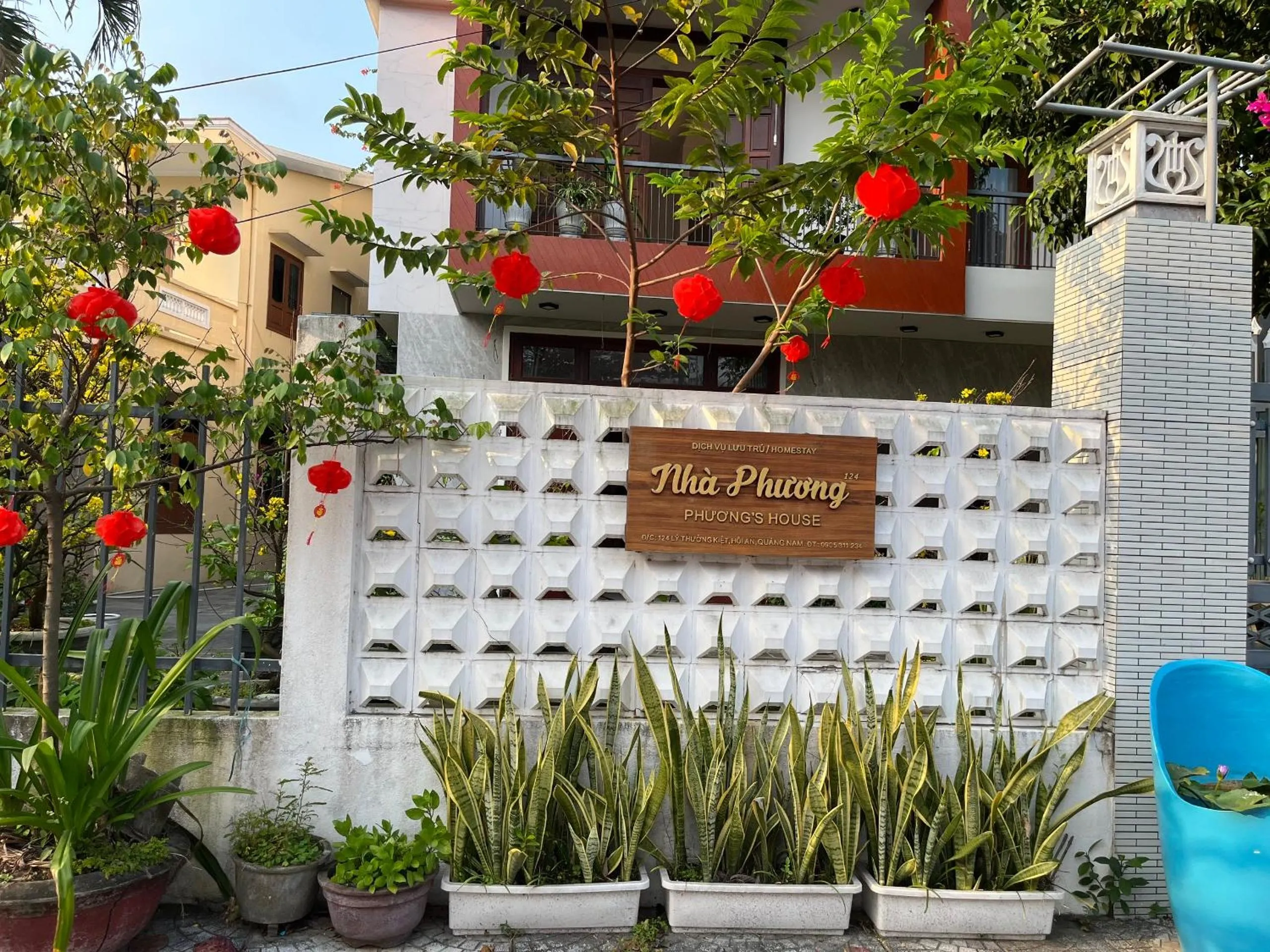 Garden in Homestay Phương House