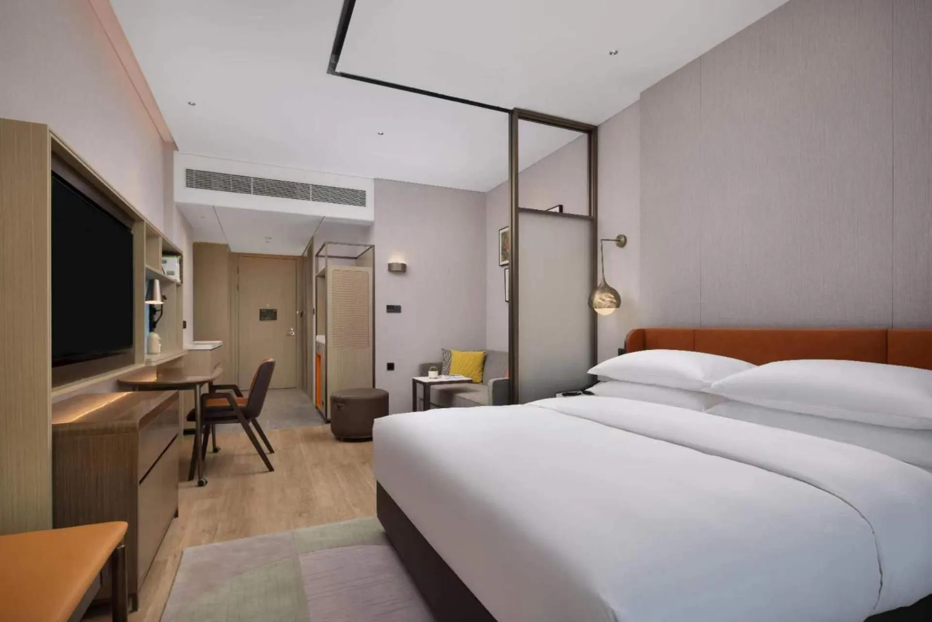 Photo of the whole room, Bed in Home2 Suites by Hilton Chenzhou Nuanshui Hot Spring
