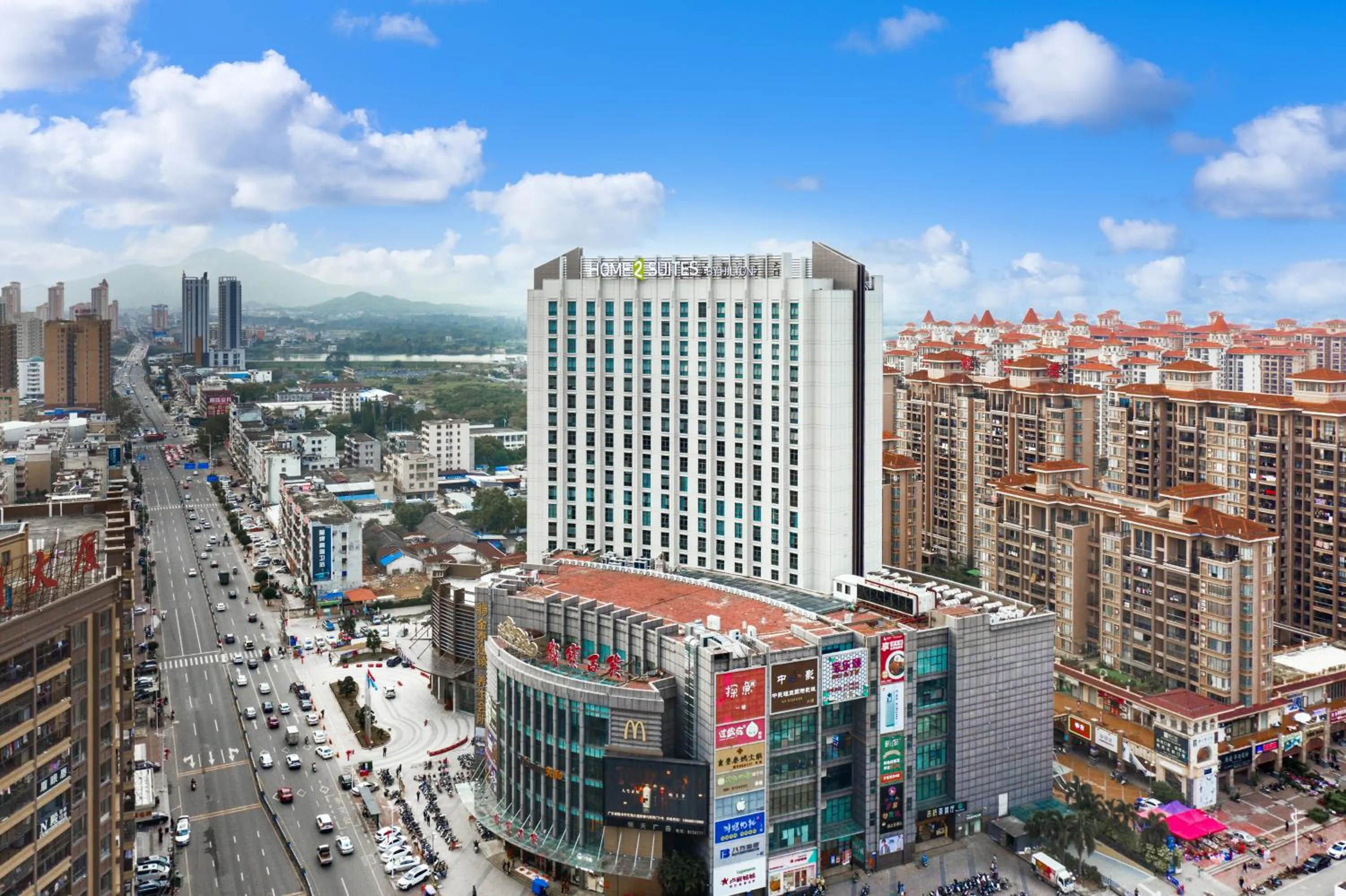 Street view in Home2 Suites by Hilton Shanwei Lufeng