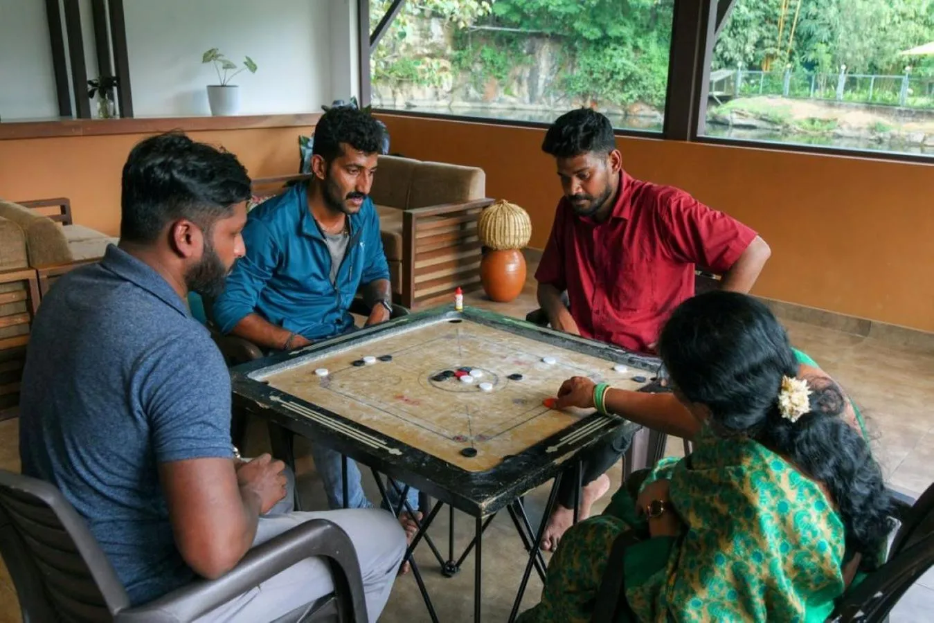 Game Room in Niyatma Wayanad Pool Resort by VOYE HOMES - Inside Coffee Plantation