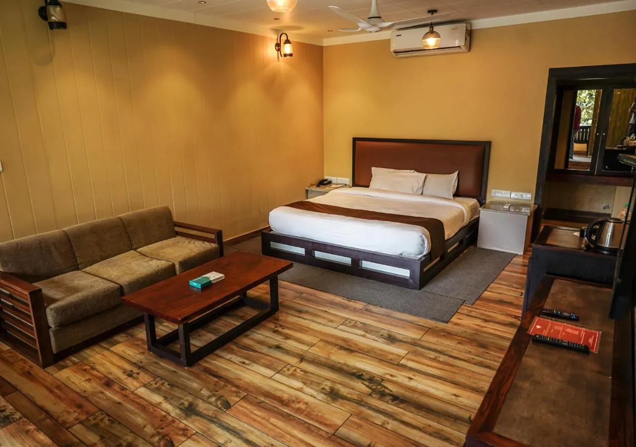 Bed in Niyatma Wayanad Pool Resort by VOYE HOMES - Inside Coffee Plantation