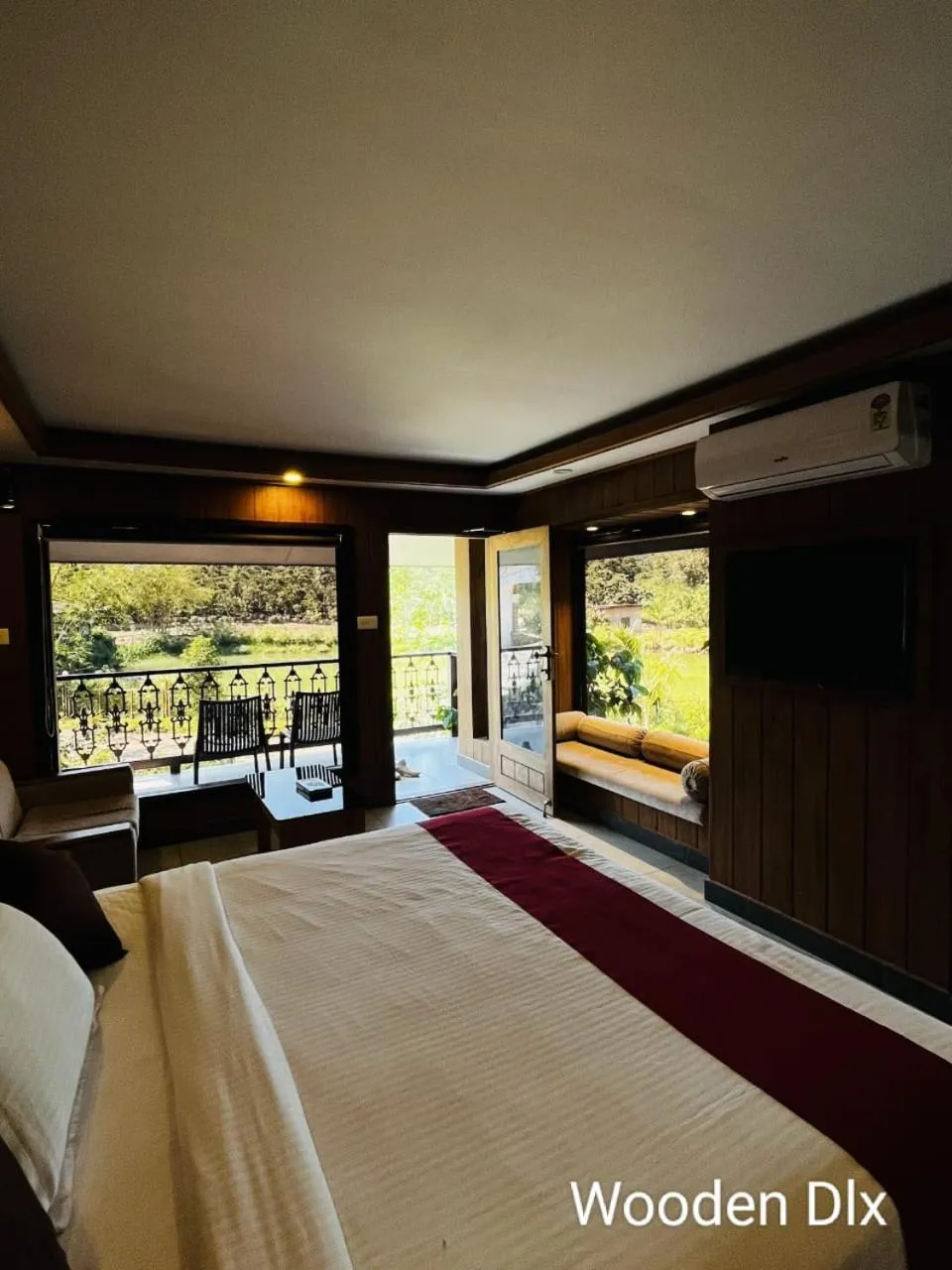 Bed in Niyatma Wayanad Pool Resort by VOYE HOMES - Inside Coffee Plantation