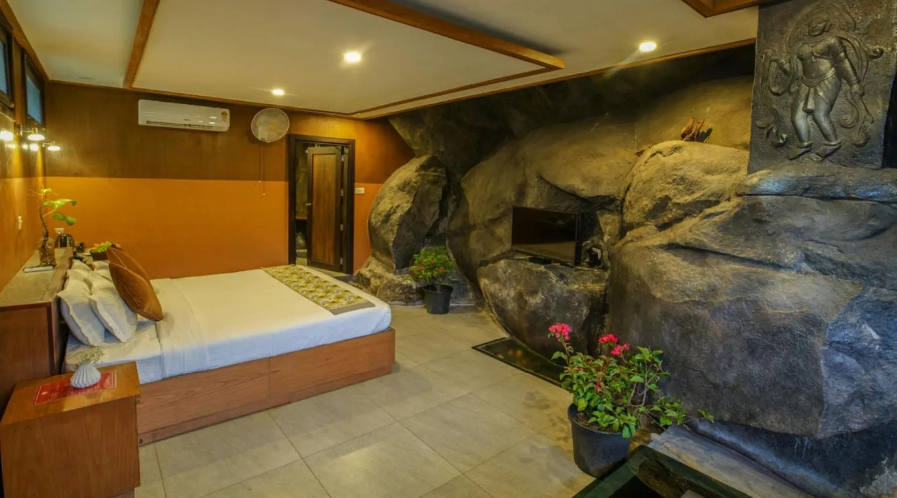 Bed in Niyatma Wayanad Pool Resort by VOYE HOMES - Inside Coffee Plantation