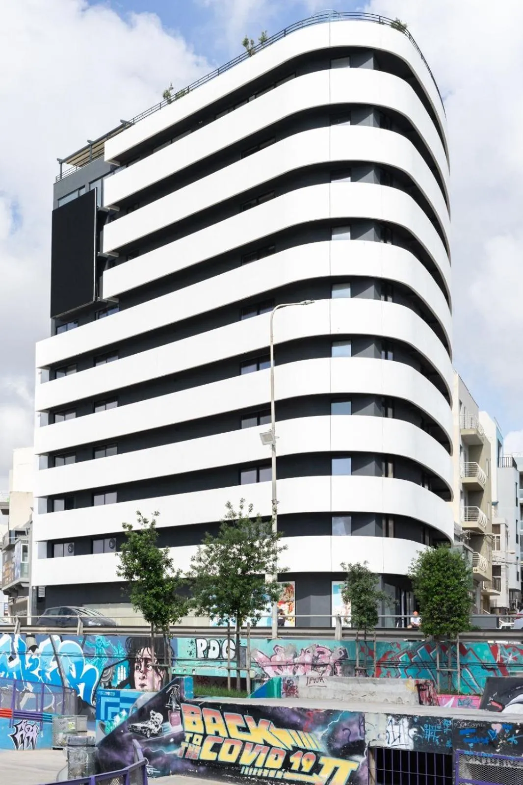 Property building in Park Heights by the Warren Collection