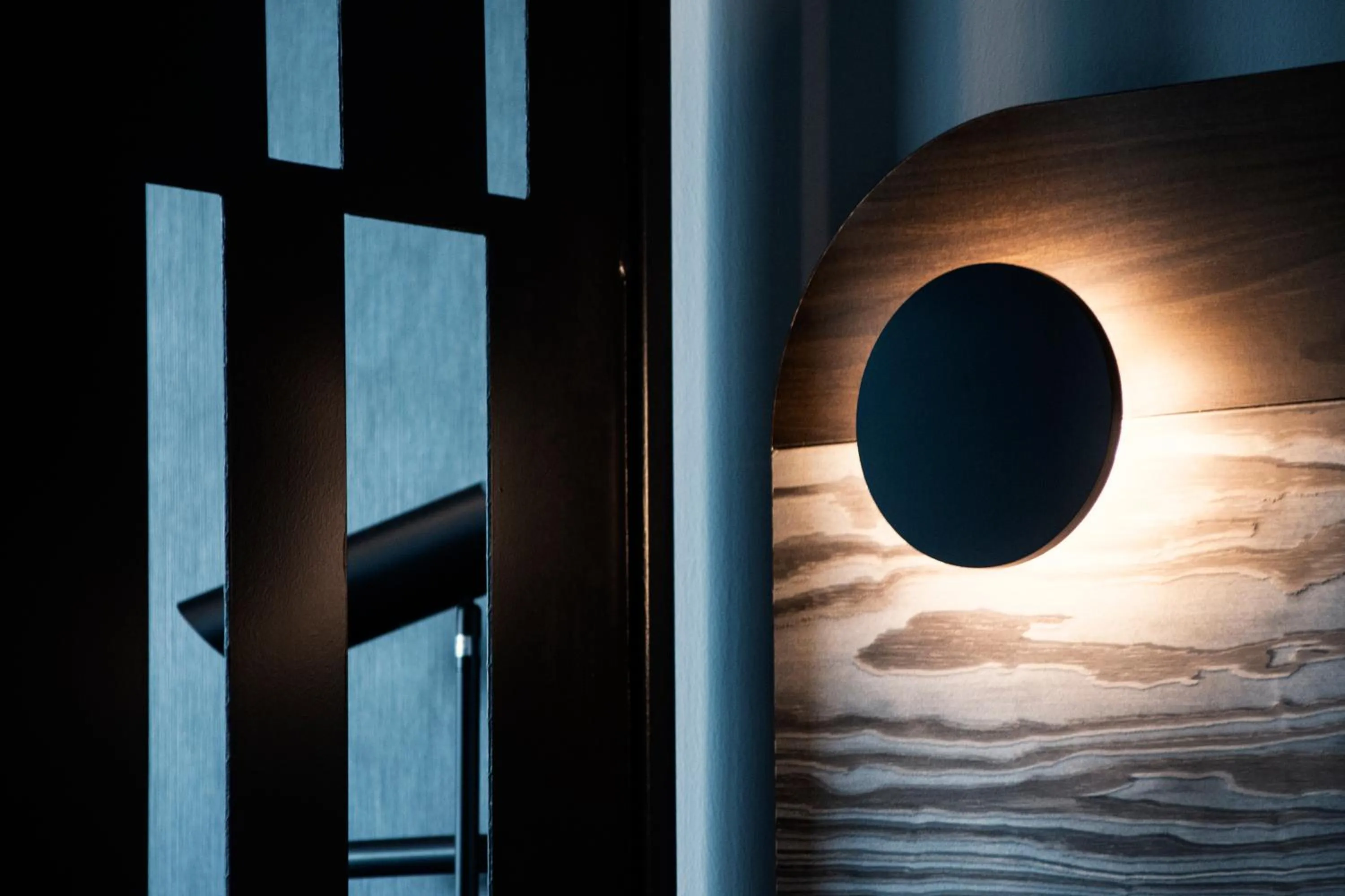 Bedroom in Park Heights by the Warren Collection