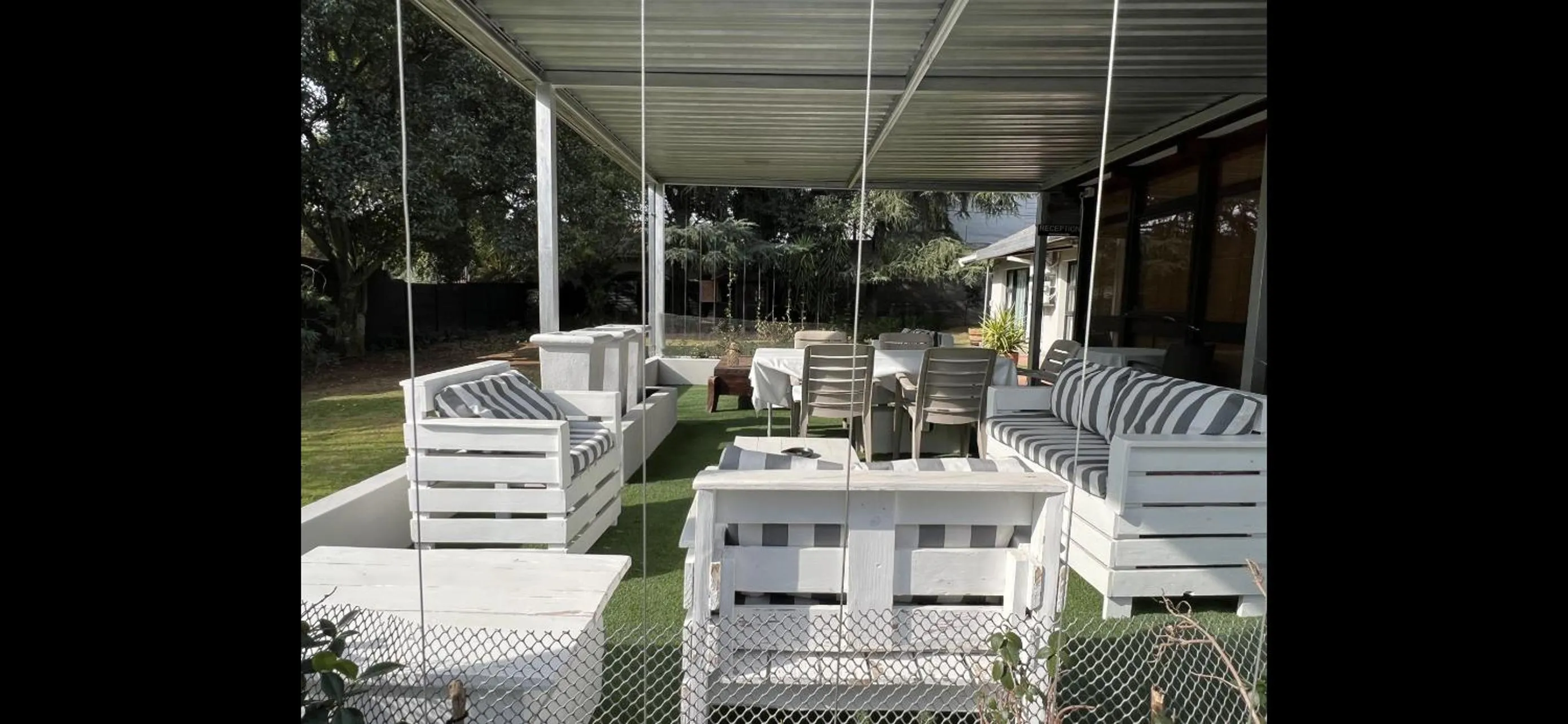 Patio in Le'Ciara Luxury Guest House