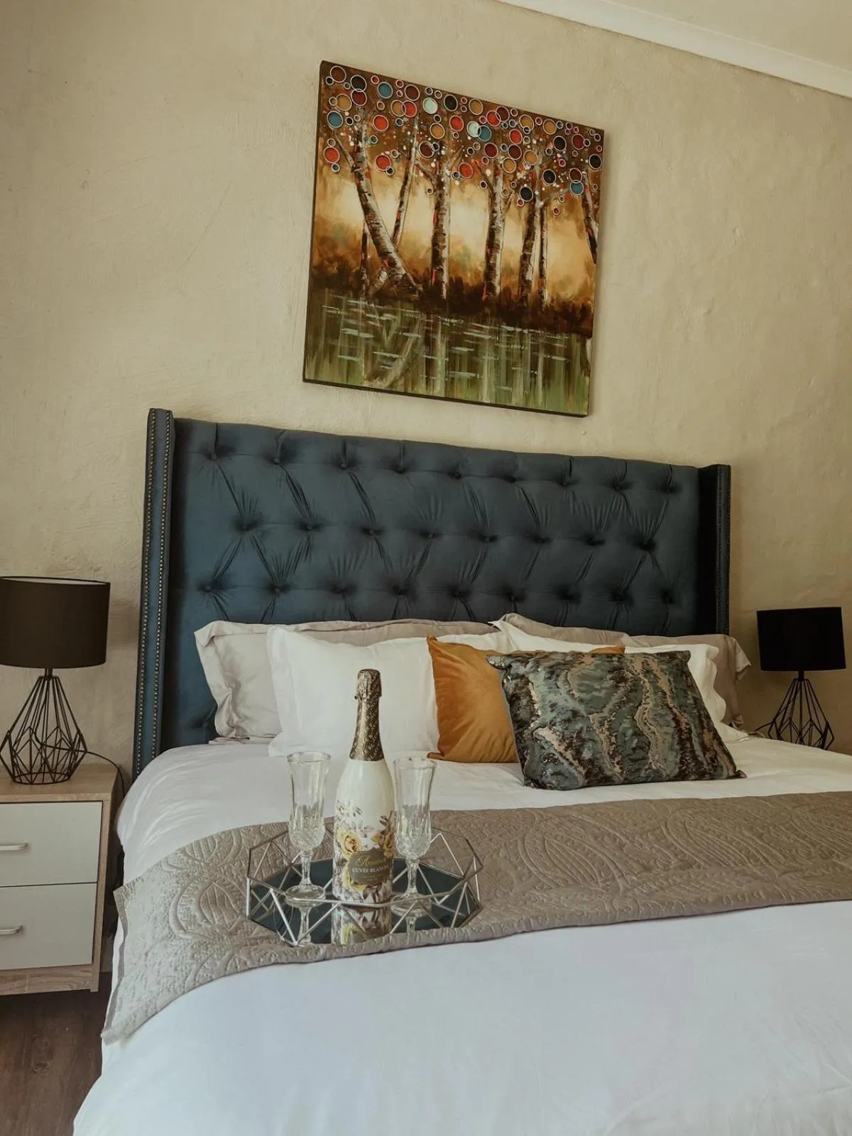 Bed in Le'Ciara Luxury Guest House