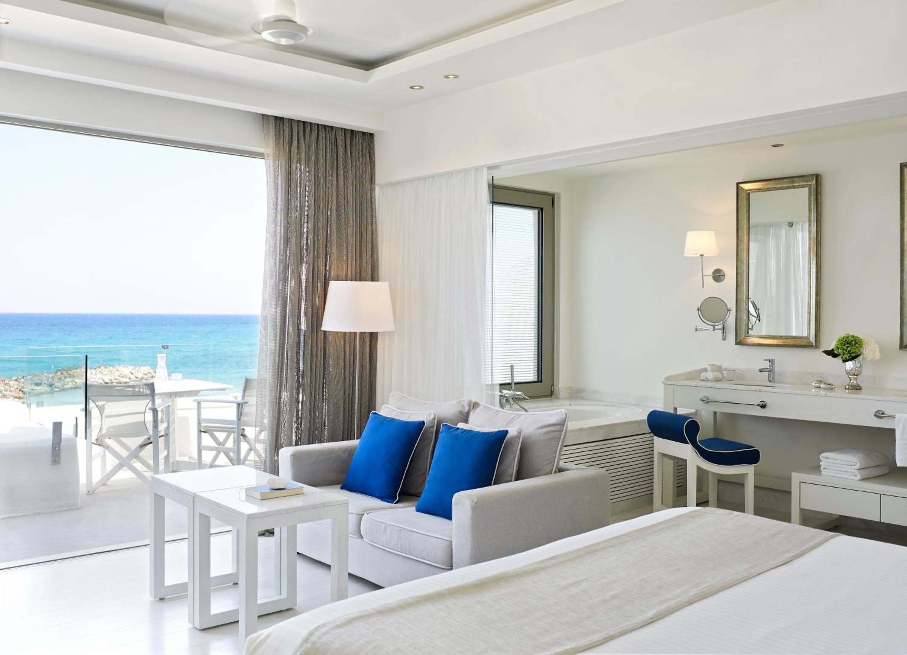 Seating Area in Knossos Beach Bungalows Suites Resort & Spa