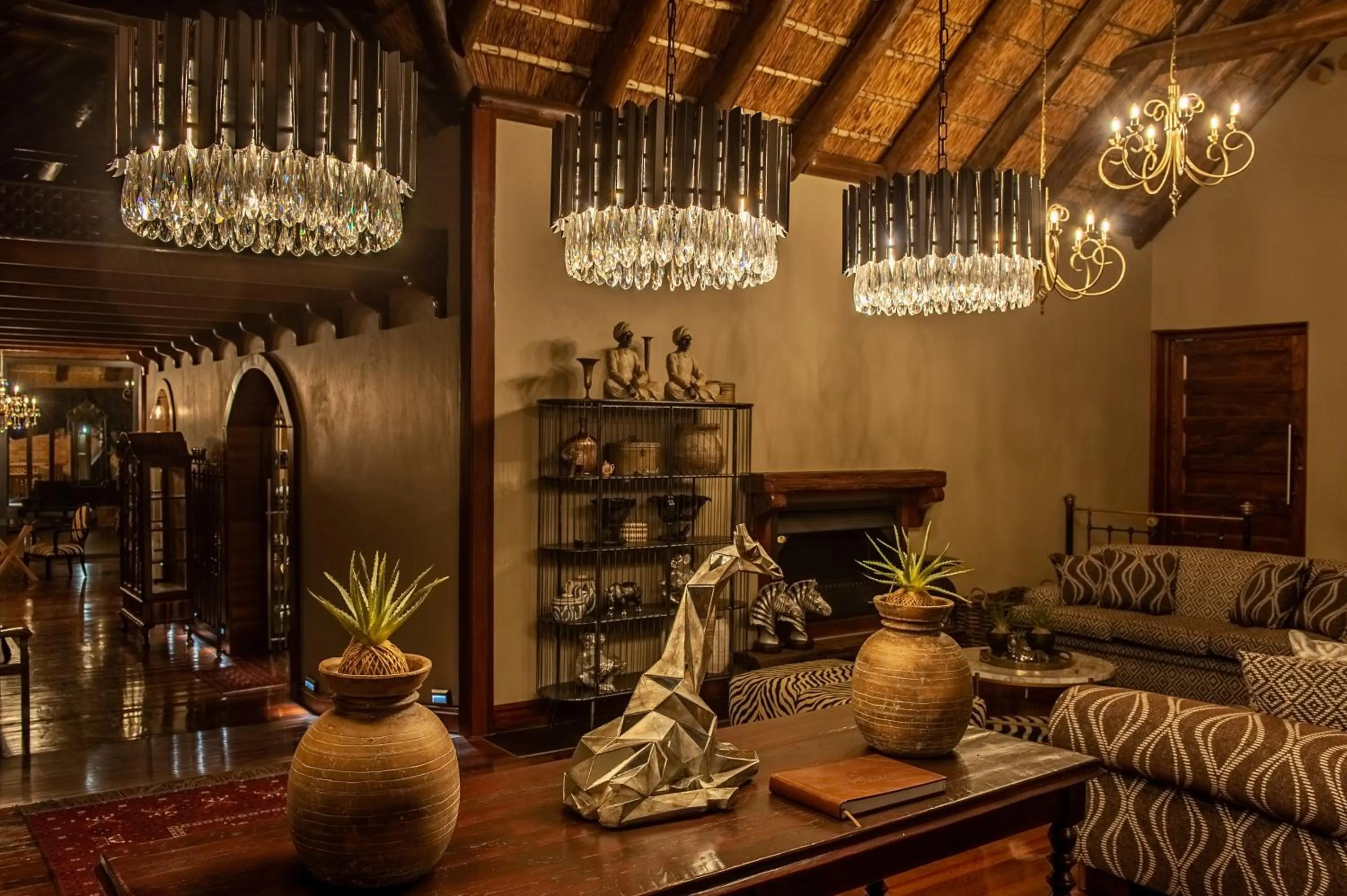 Seating area in Mont Eco Game Reserve