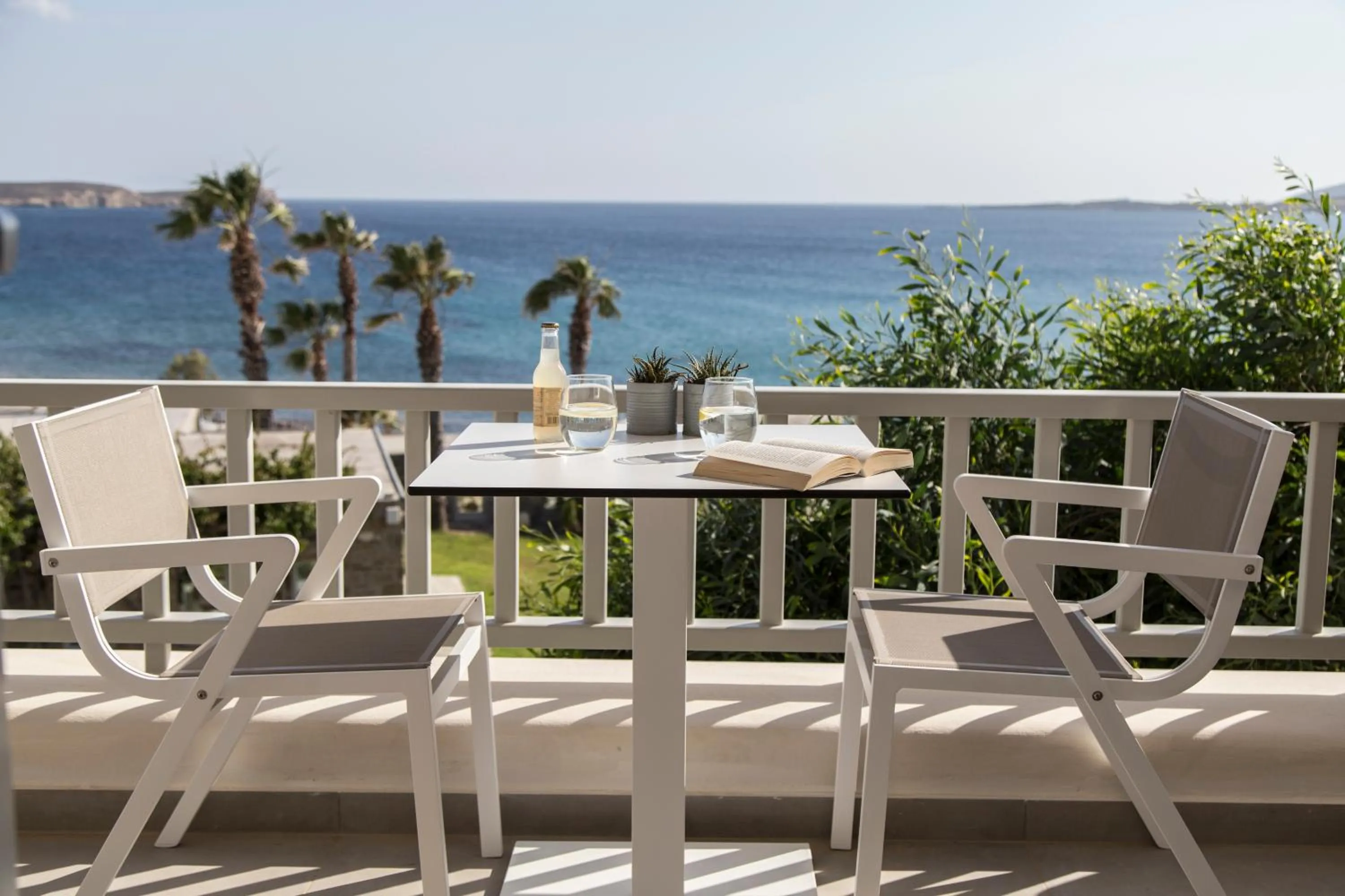 Balcony/Terrace in Poseidon of Paros Hotel & Spa