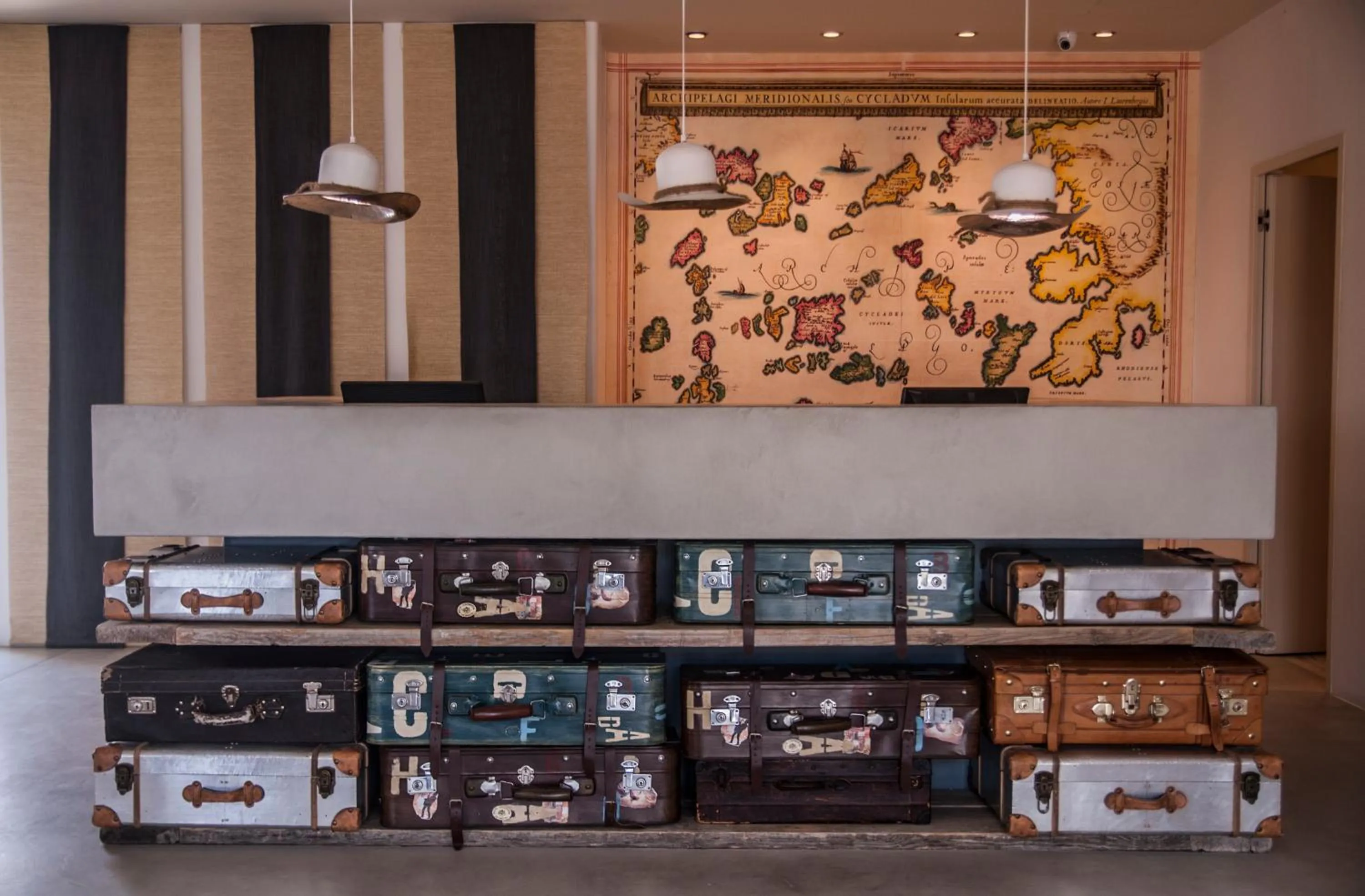 Lobby or reception in Poseidon of Paros Hotel & Spa