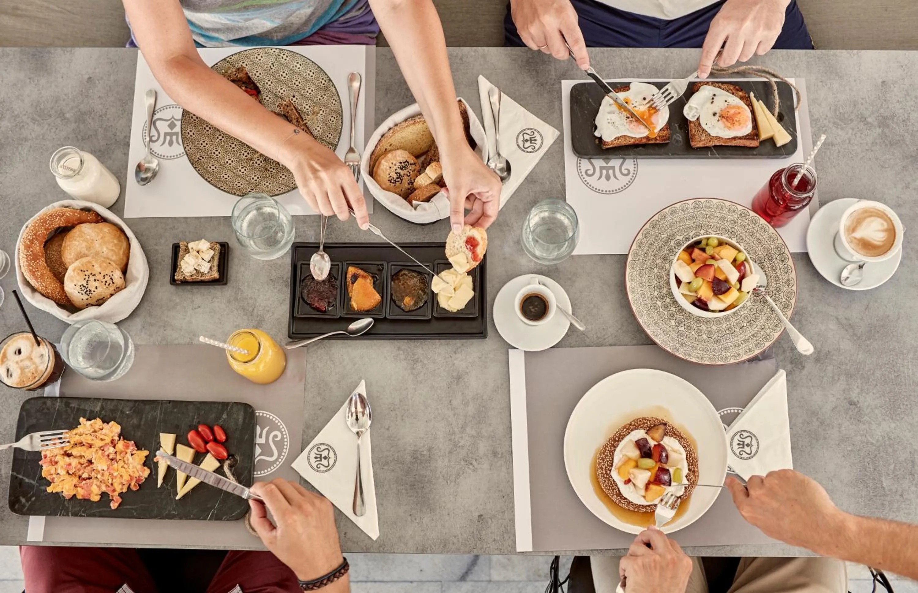 Food in Poseidon of Paros Hotel & Spa