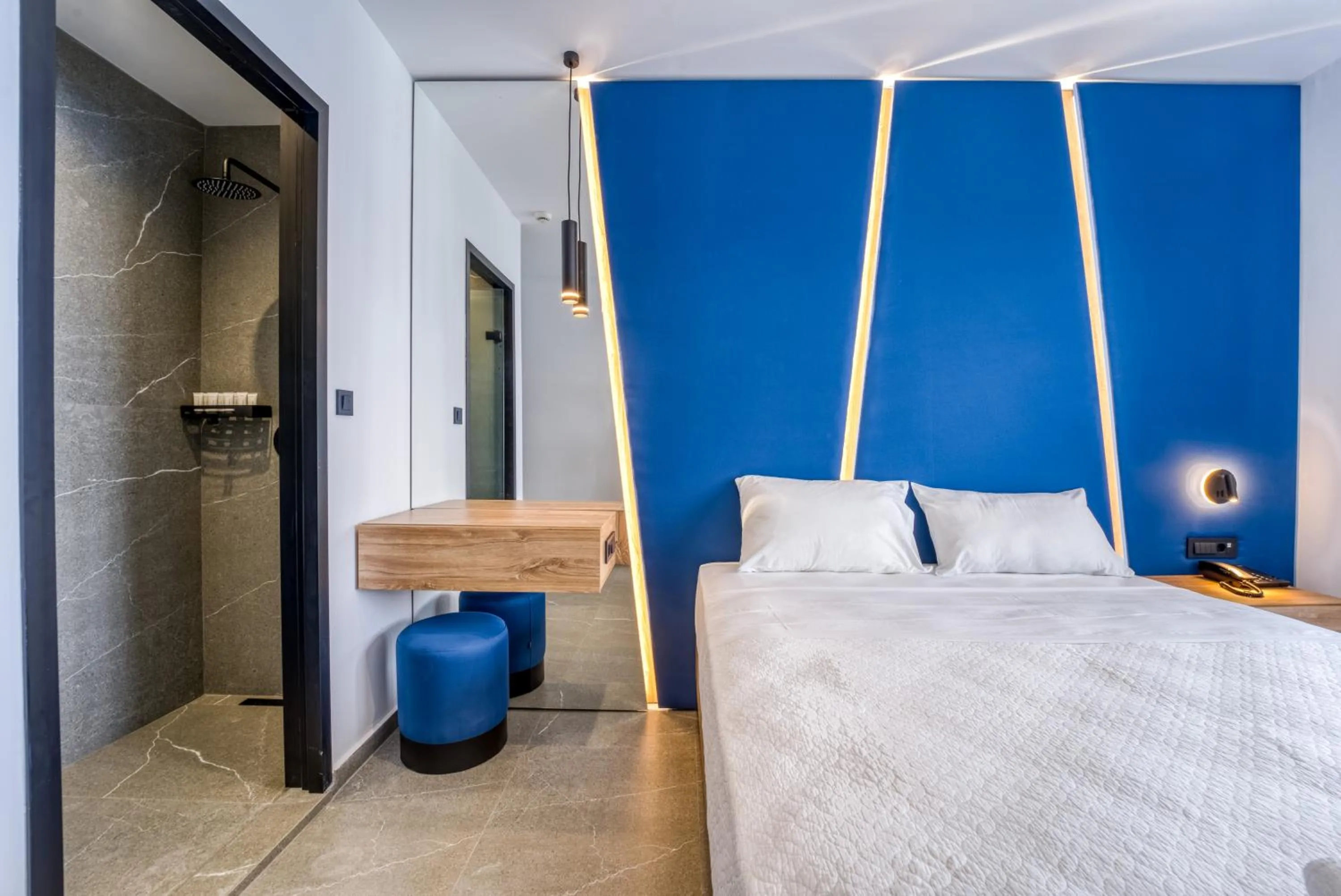 Bed in Island Sea Side Hotel - Adults Only