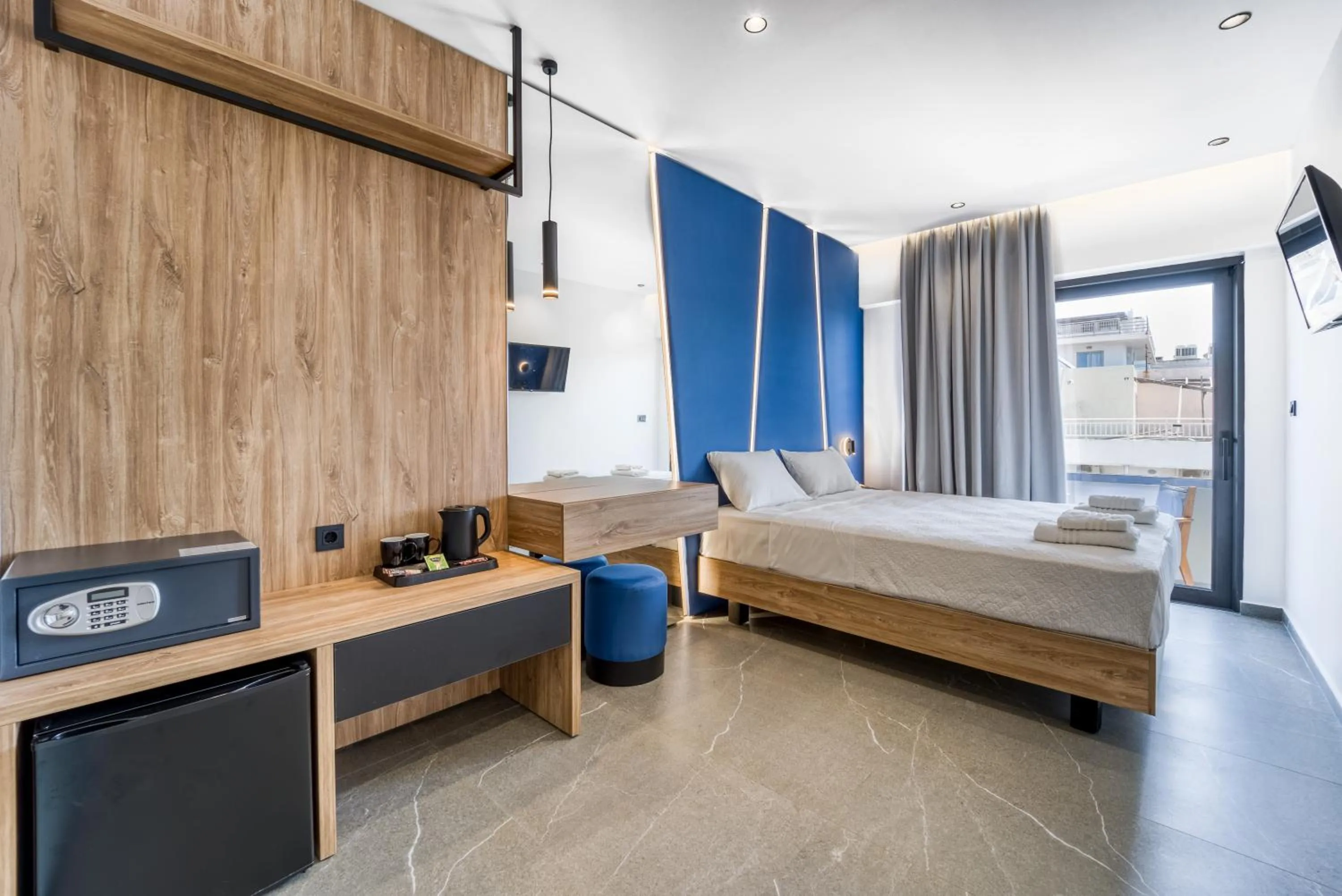 Bed in Island Sea Side Hotel - Adults Only