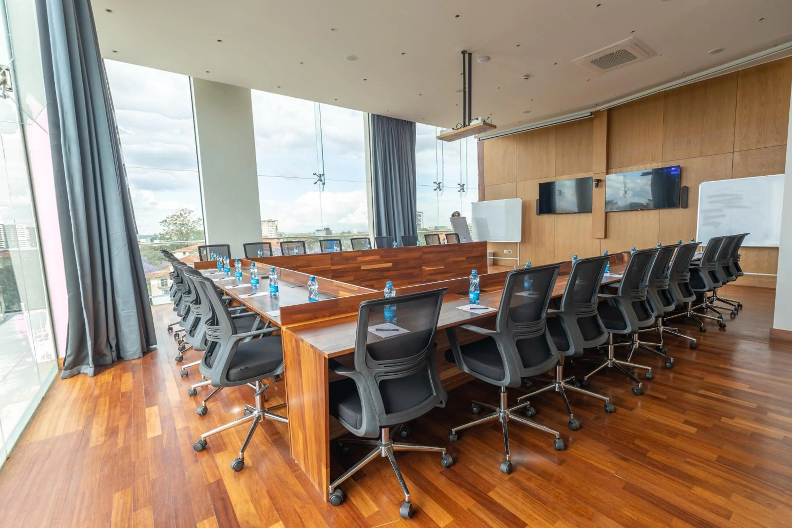 Property building in Broadwalk Residency