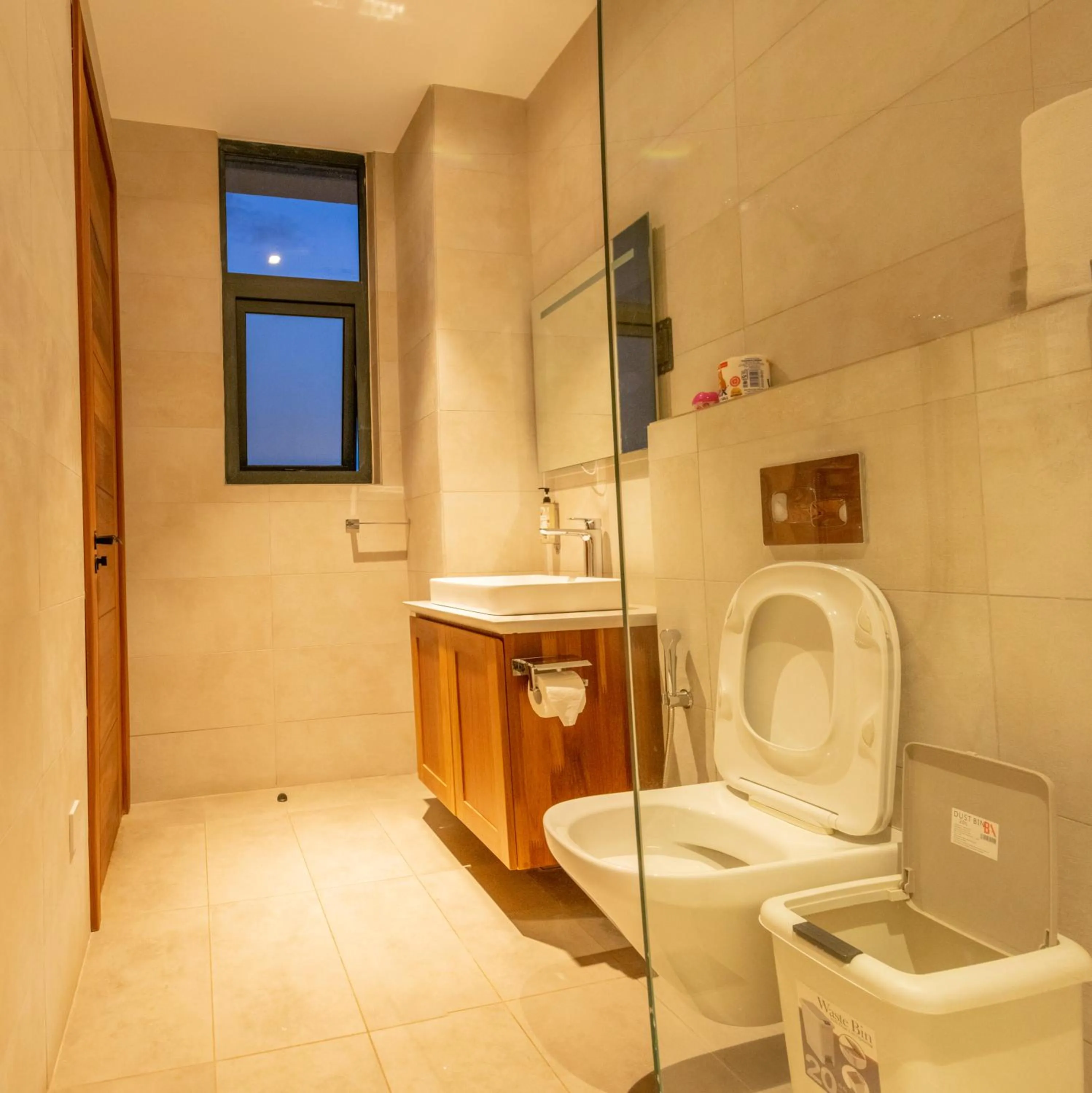 Toilet in Broadwalk Residency