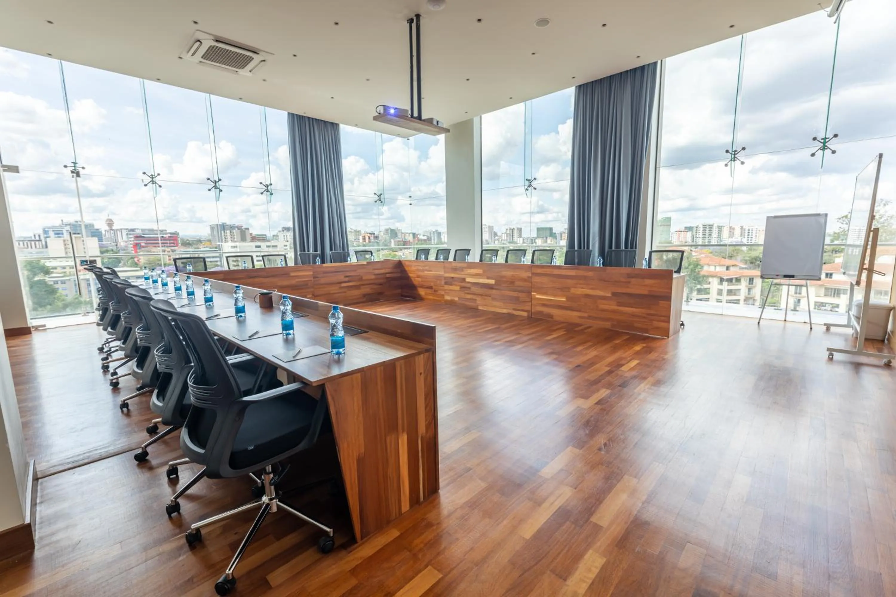 Property building in Broadwalk Residency