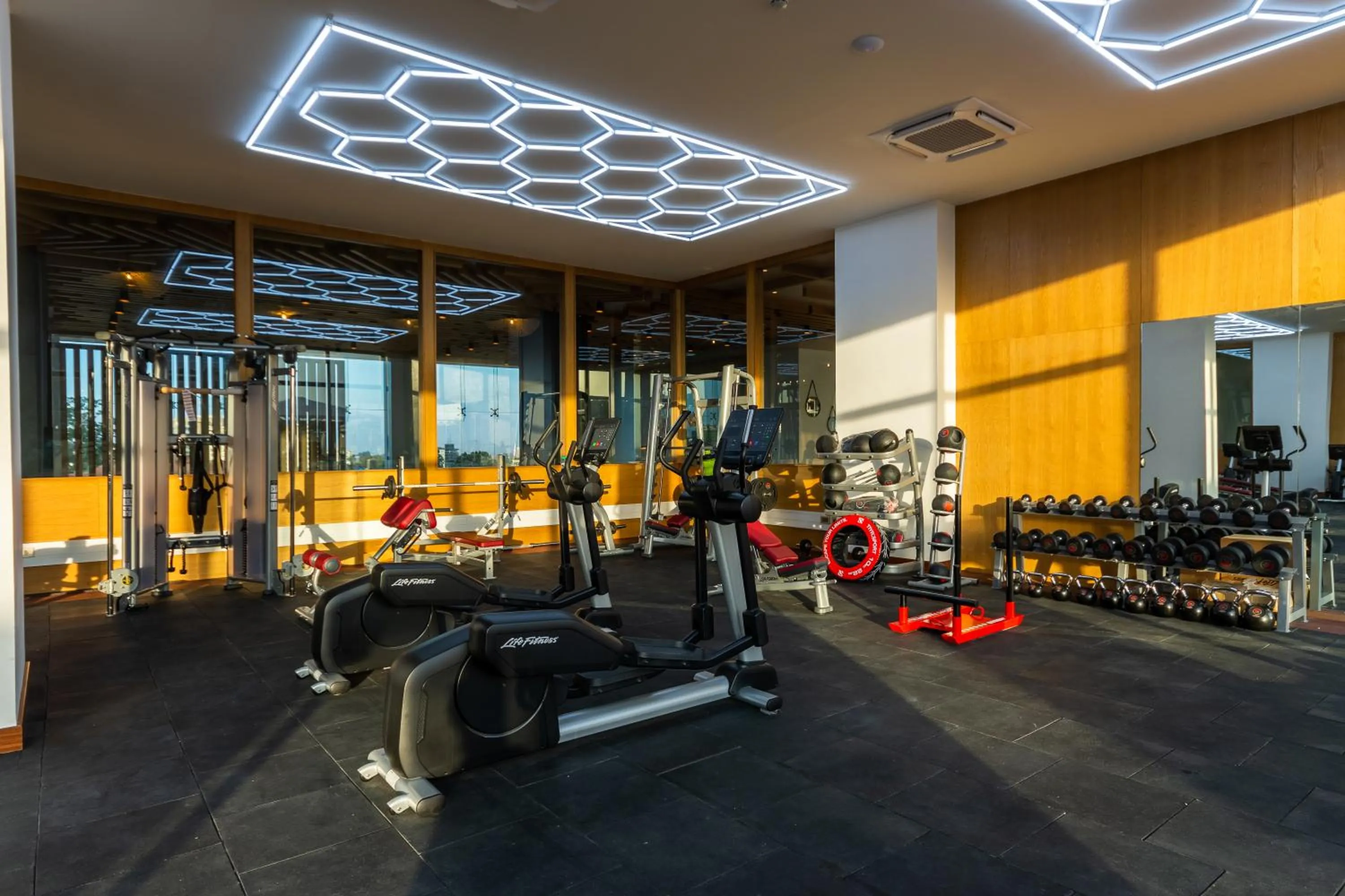 Fitness centre/facilities in Broadwalk Residency