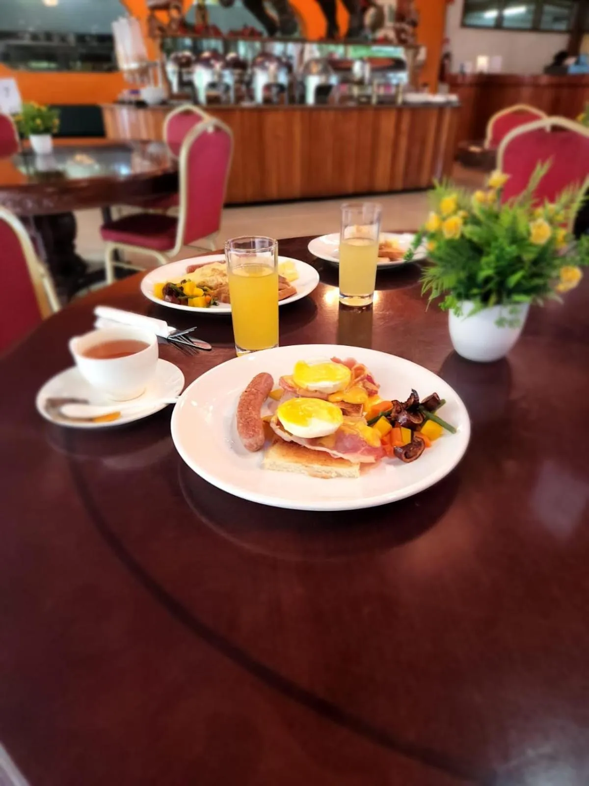 Breakfast in Honiara Hotel