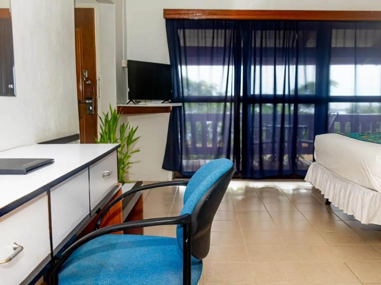 Bed in Honiara Hotel