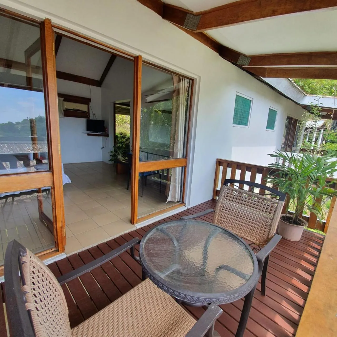 Balcony/Terrace in Honiara Hotel