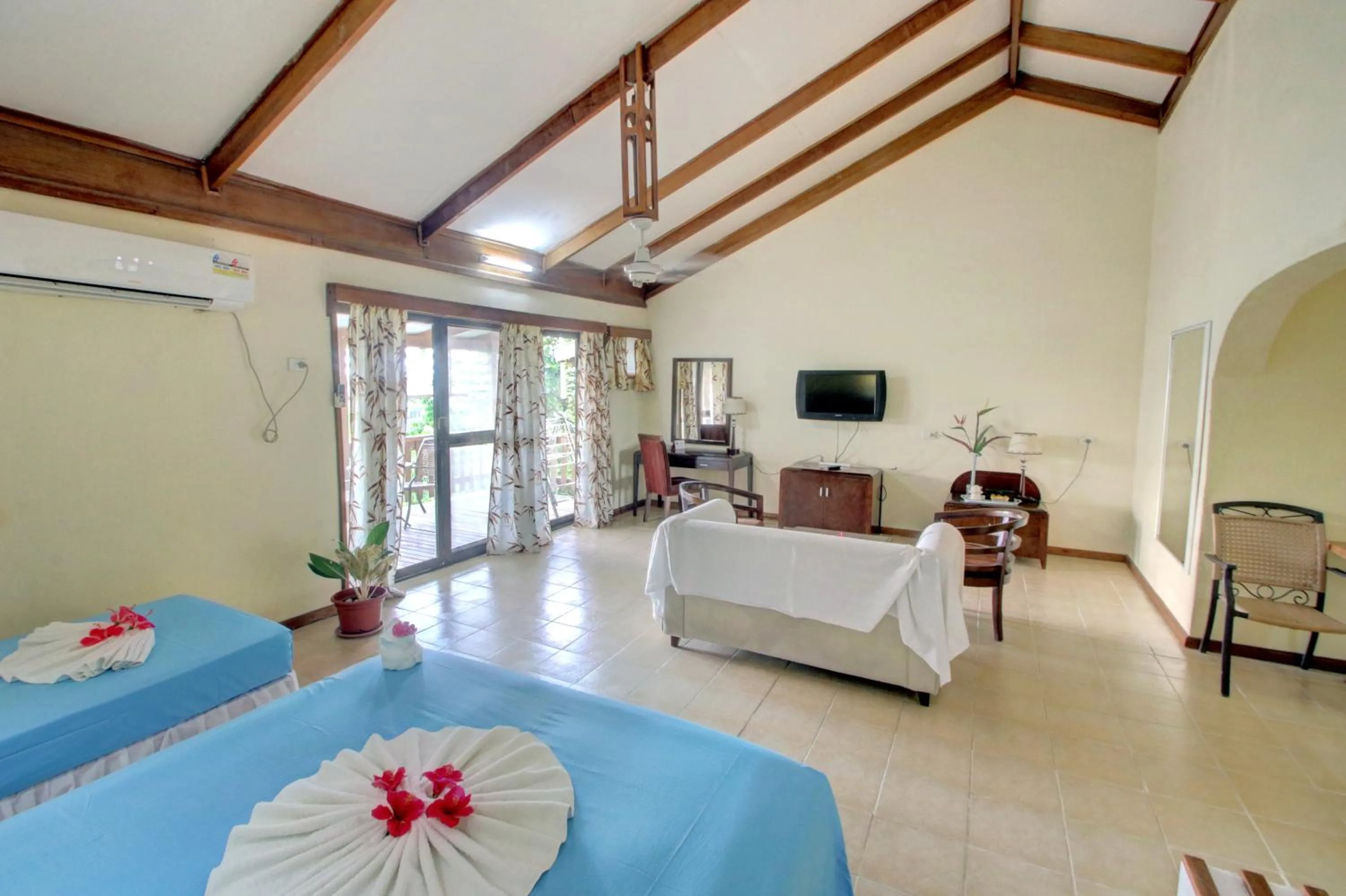 Bed in Honiara Hotel