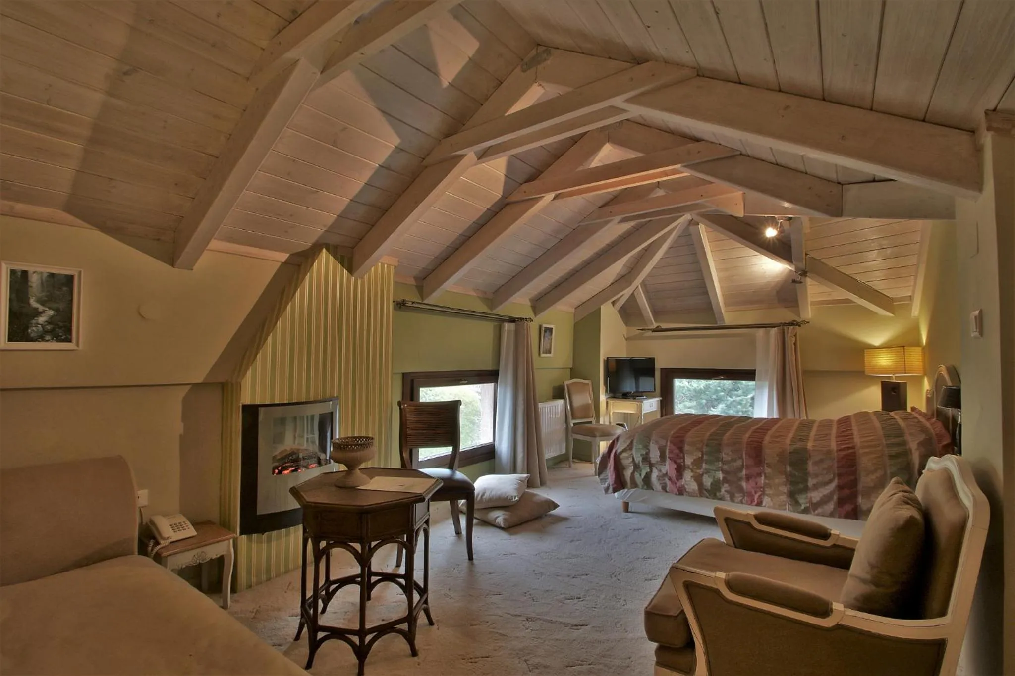 Living room in Boutique Hotel Skamnos Arachova