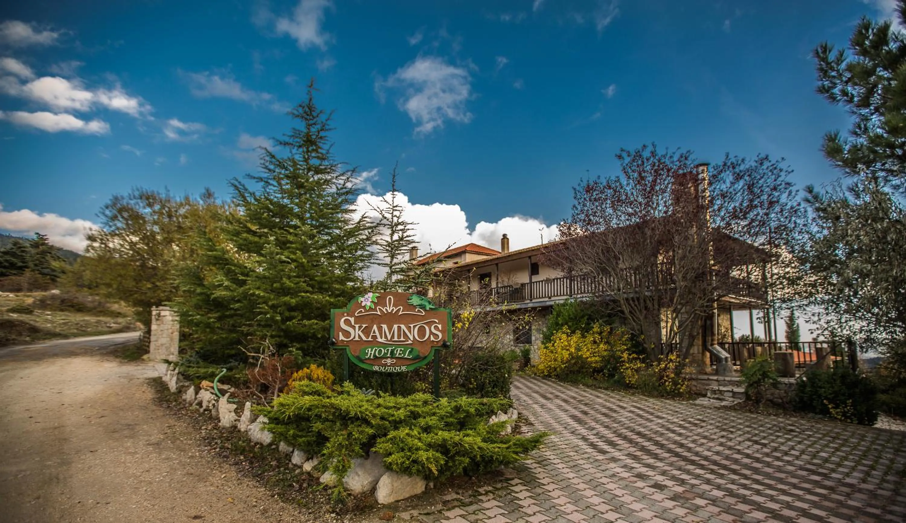 Property building in Boutique Hotel Skamnos Arachova