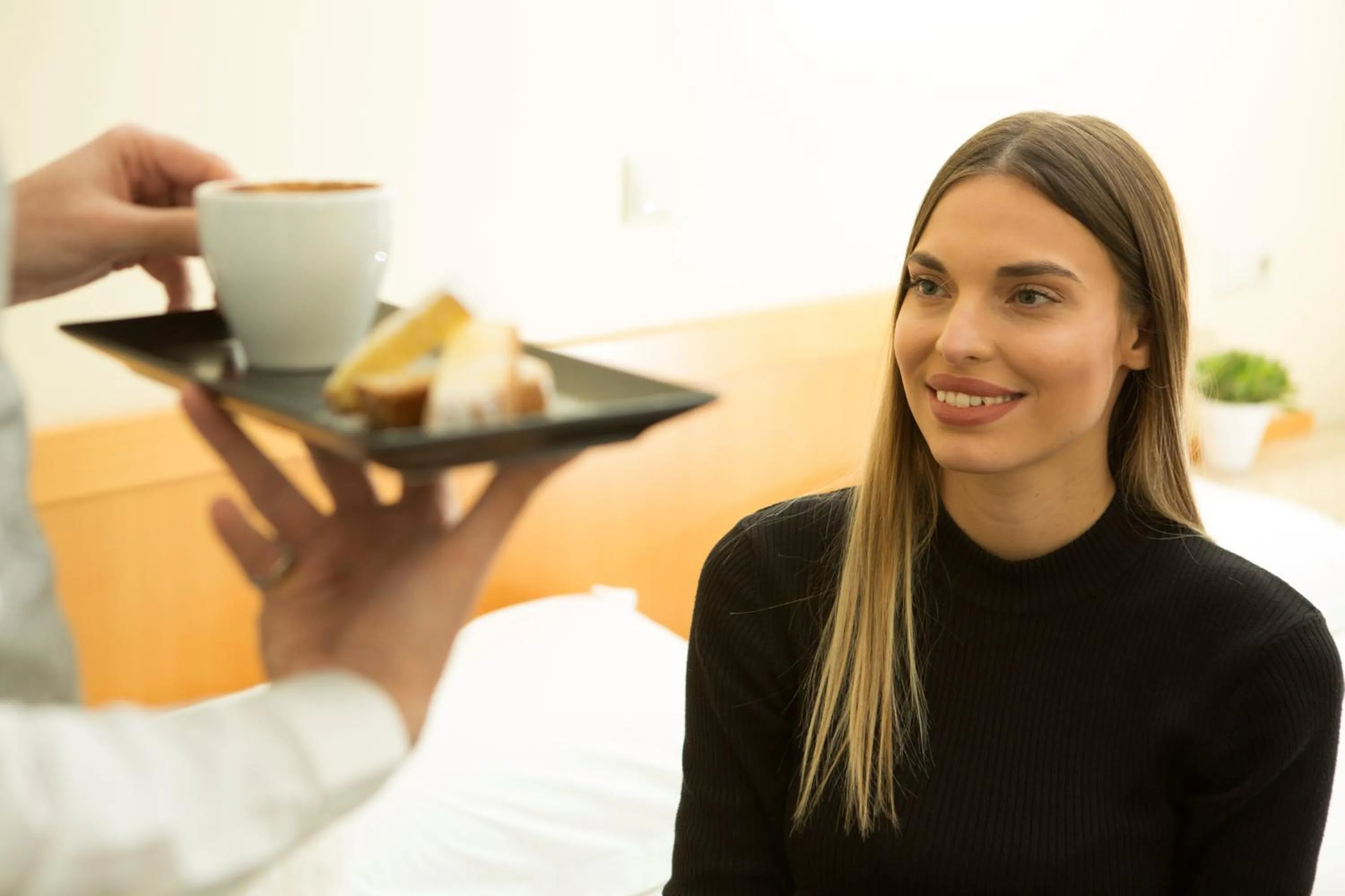 Staff in Telioni Hotel