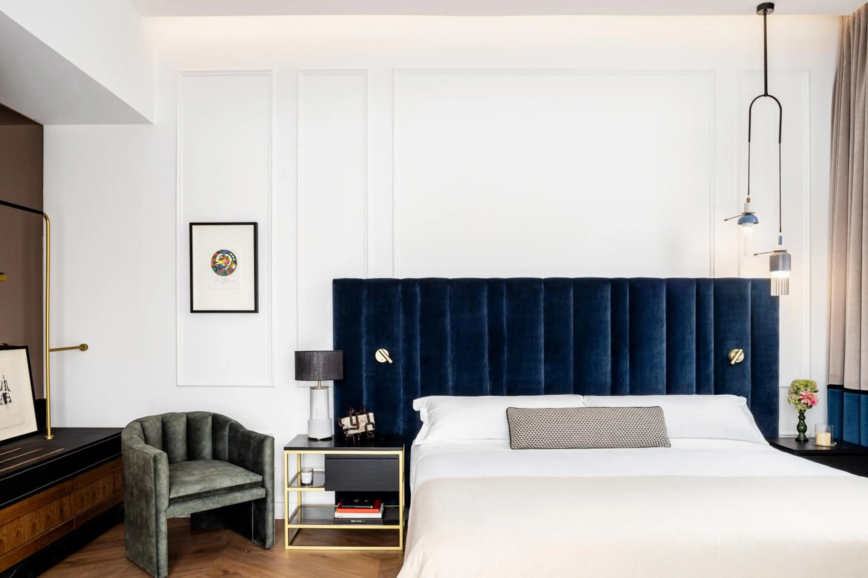 Bed in Palacio Arriluce Hotel - The Leading Hotels of the World